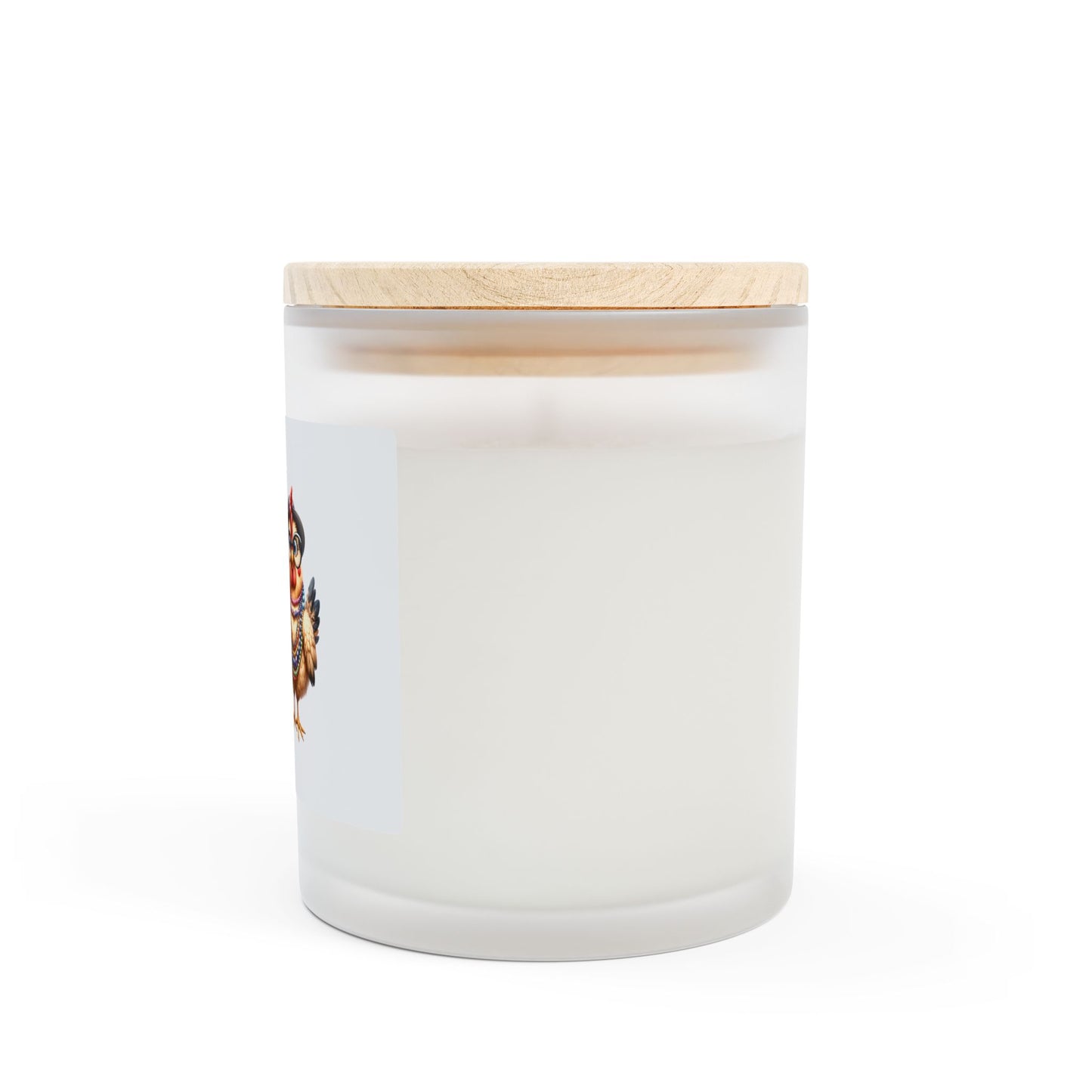 Frosted Glass Candle, 11oz