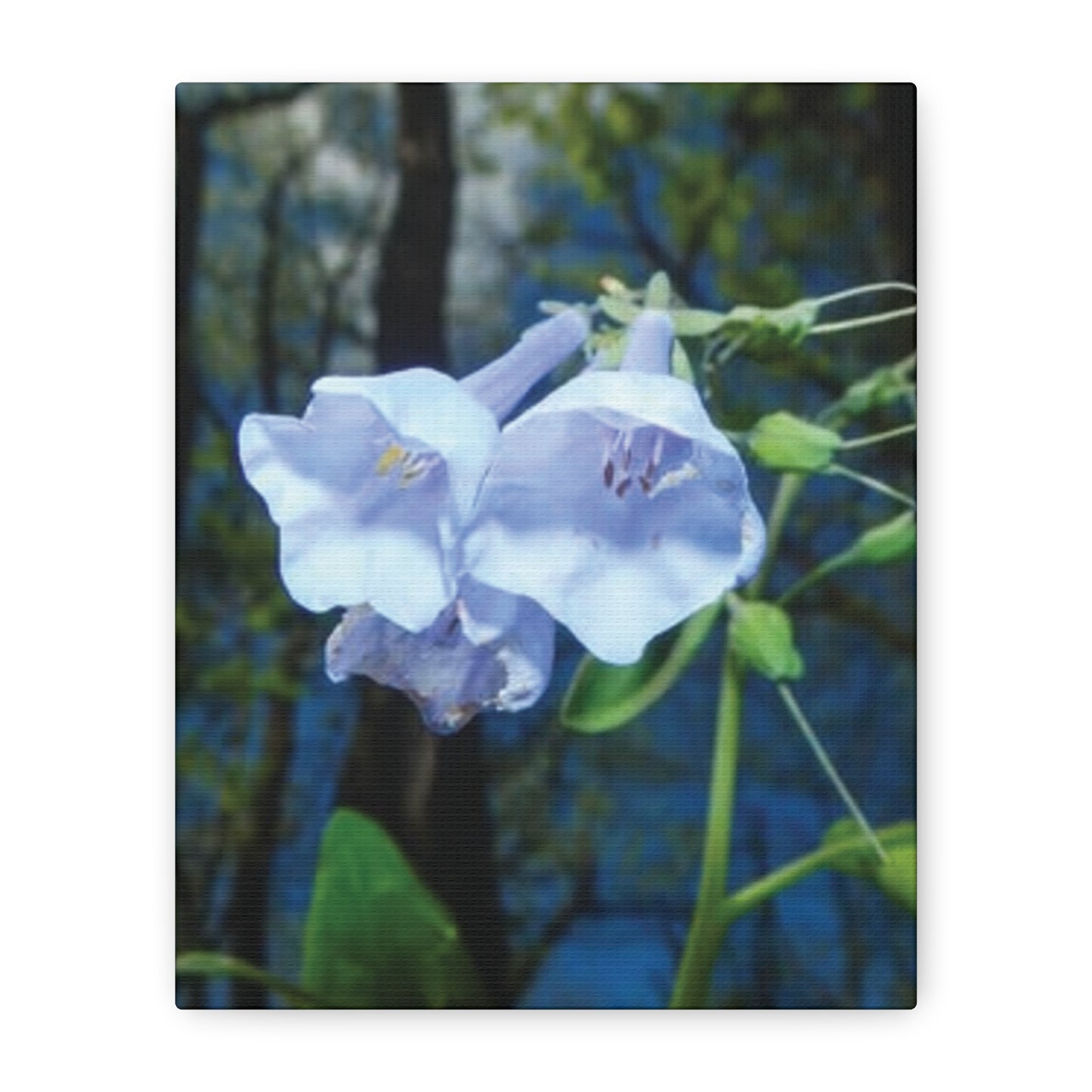Floral Canvas Wall Art Print, Nature Decor, Gift for Flower Lovers, Home Decoration, Botanical Artwork