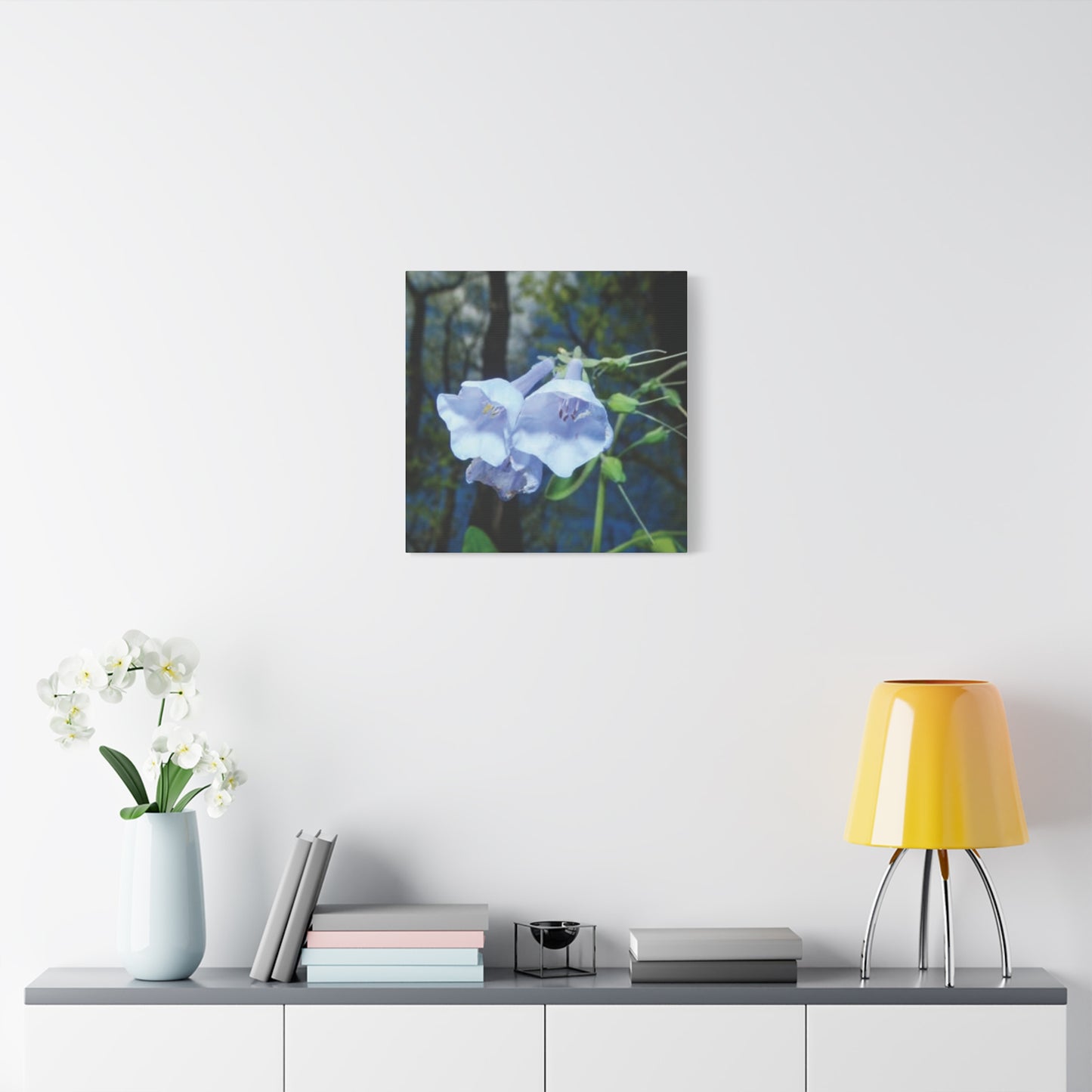 Floral Canvas Wall Art Print, Nature Decor, Gift for Flower Lovers, Home Decoration, Botanical Artwork