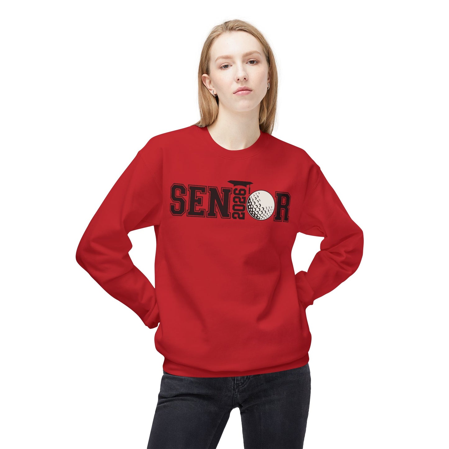 Class of 2026 Golf Sweatshirt, Graduation Gift, Senior Sweatshirt, Unisex Crewneck, Sports Apparel, College Bound Sweatshirt