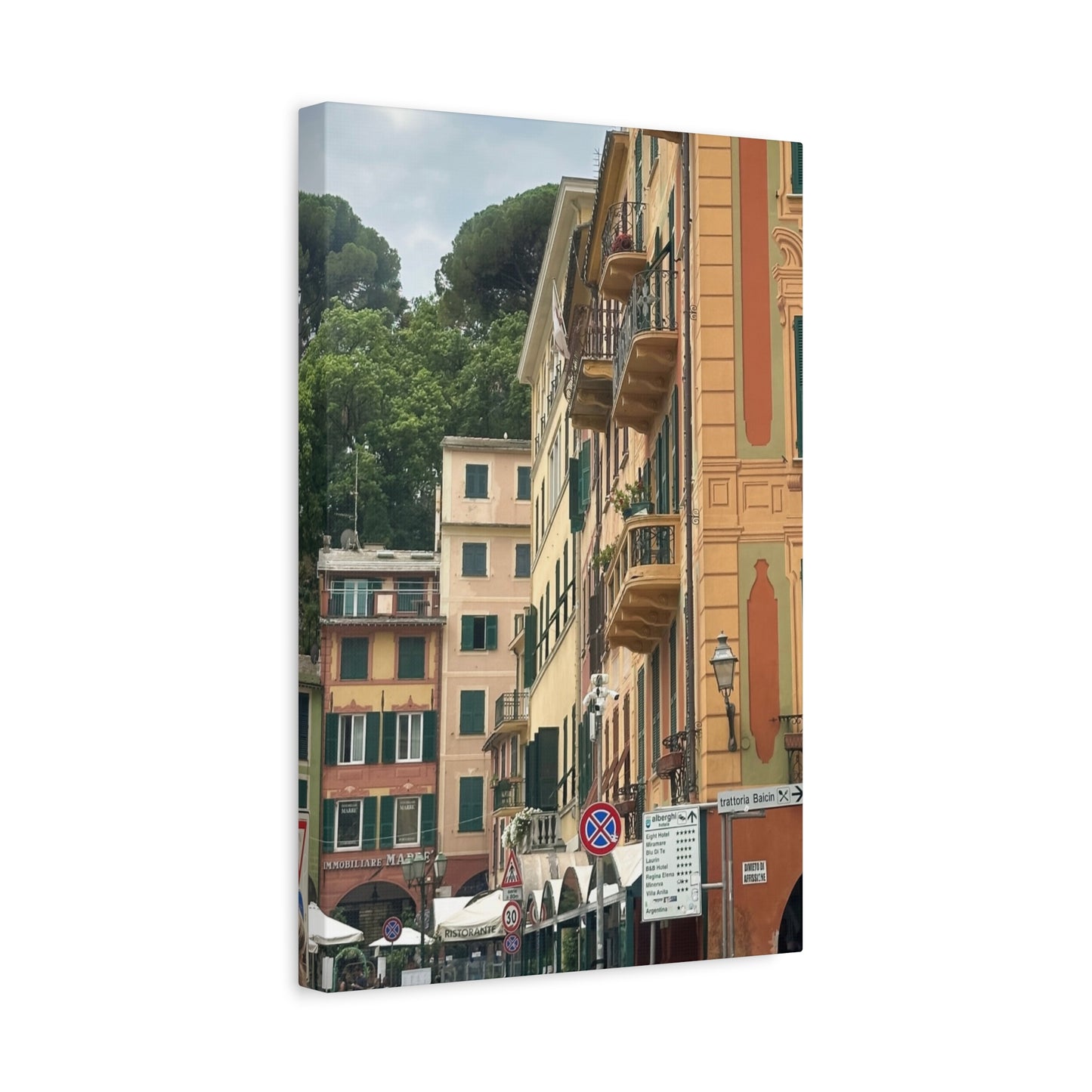 Italian Balcony Wall Decor, Home Decor, Gift for Art Lovers, Cozy Aesthetic, Travel Inspiration