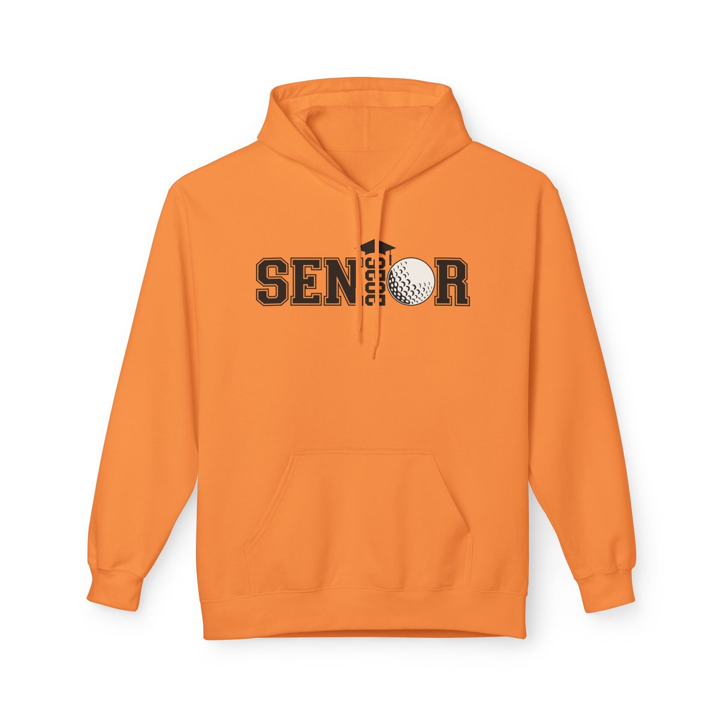 Senior- Golf Fleece Hoodie - Perfect for Graduates, Cozy Gift for Seniors, College Prep, Class of 2023, Warm and Stylish