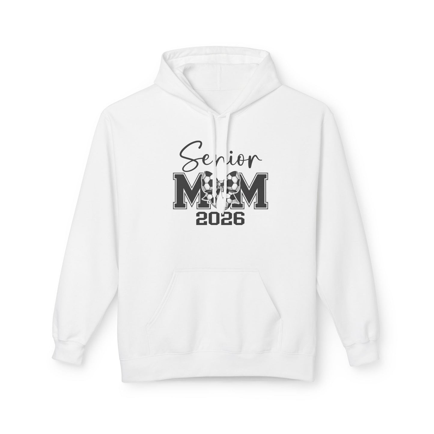 Senior Soccer Mom 2026 Midweight Fleece Hoodie,