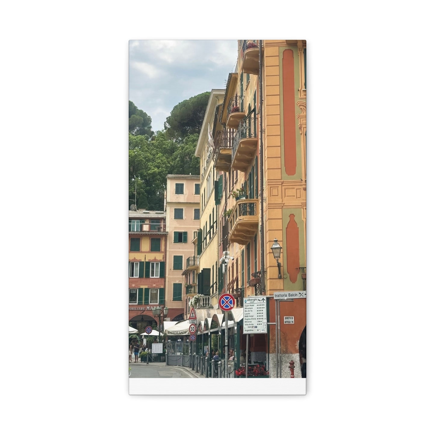 Italian Balcony Wall Decor, Home Decor, Gift for Art Lovers, Cozy Aesthetic, Travel Inspiration