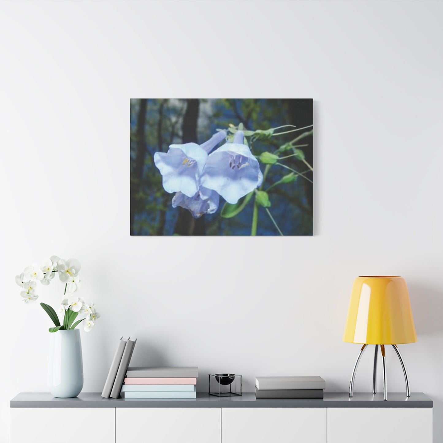 Floral Canvas Wall Art Print, Nature Decor, Gift for Flower Lovers, Home Decoration, Botanical Artwork