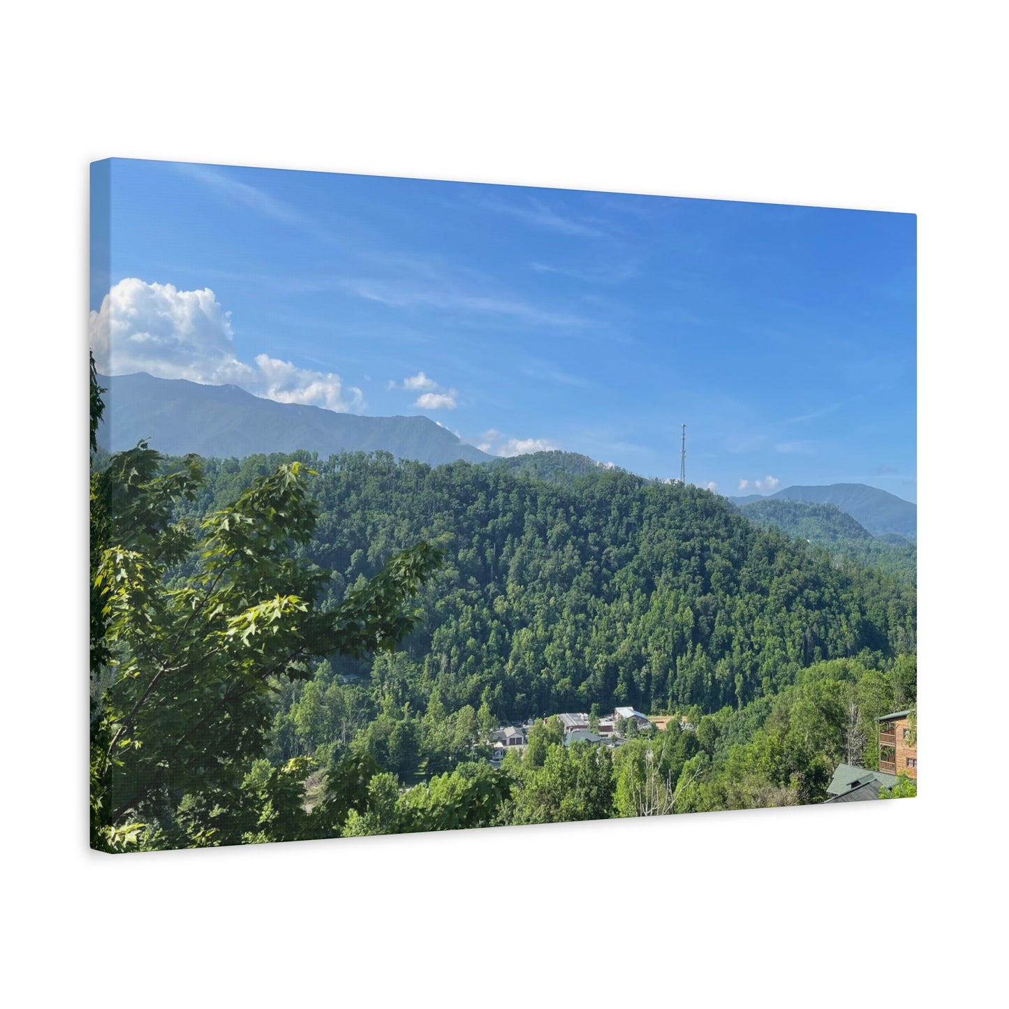 Scenic Matte Canvas Wall Art, Nature Decor, Mountain Landscape, Home Gallery, Gift Idea, Wall Decor