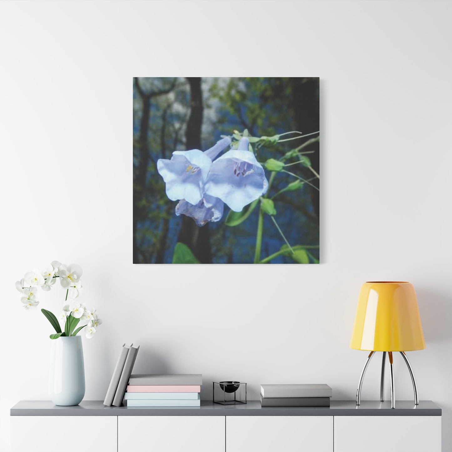 Floral Canvas Wall Art Print, Nature Decor, Gift for Flower Lovers, Home Decoration, Botanical Artwork