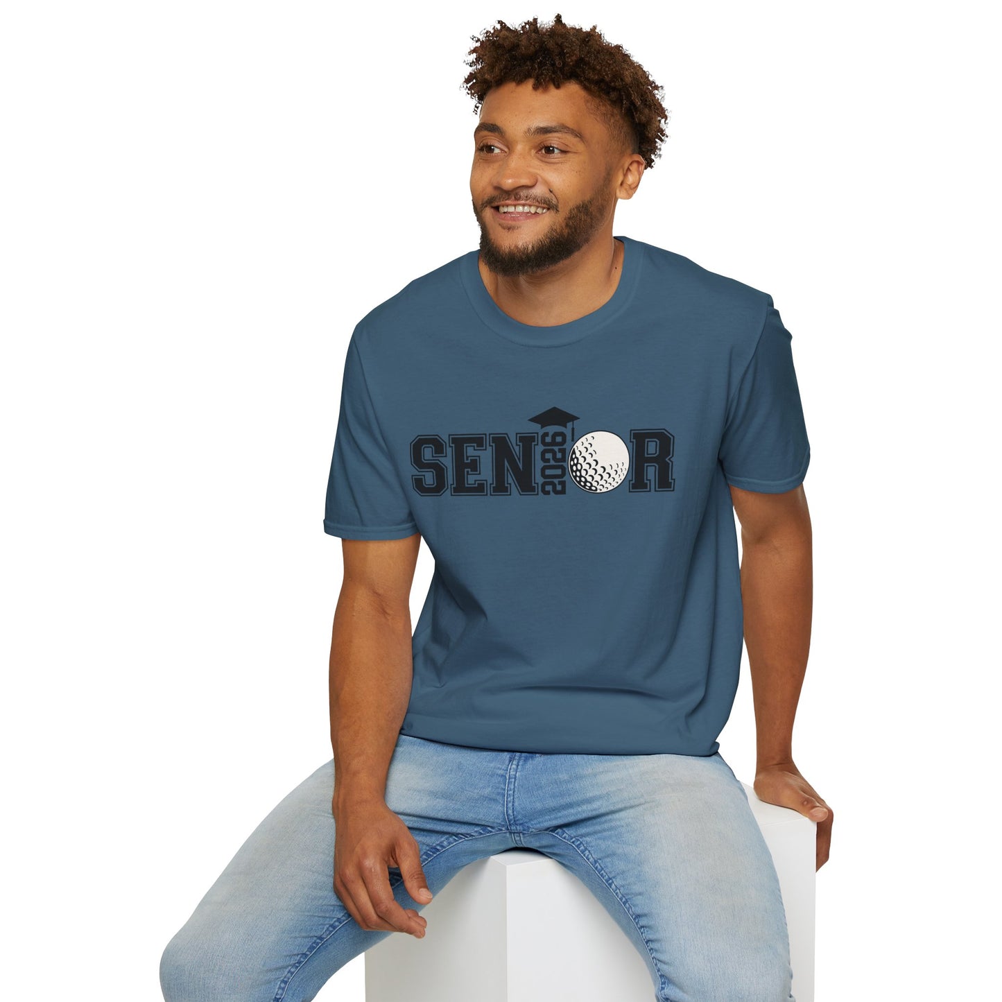 Senior Golf 2026 Unisex T-Shirt – Graduation Tee, Senior Shirt, Gift for Graduates, Class of 2026 Merchandise, Cool Casual Wear