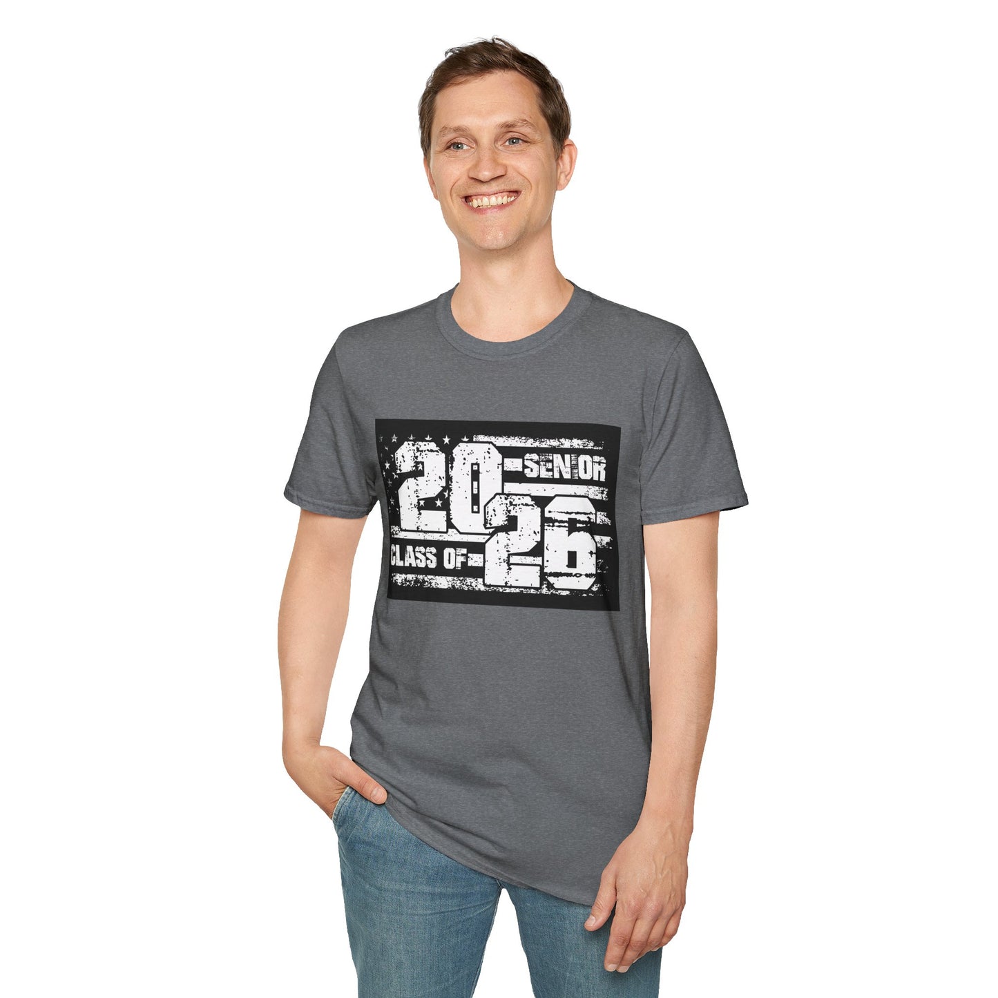 2026 Senior Class Unisex Softstyle T-Shirt - Graduation Celebration Tee