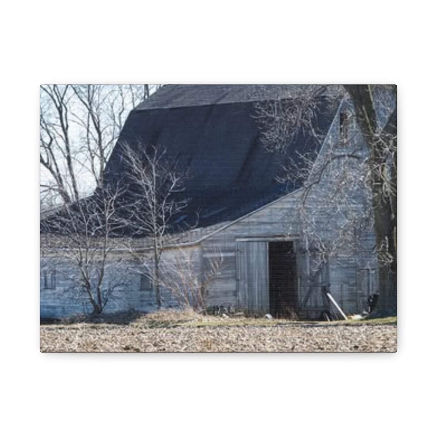 Rustic Barn Canvas Wall Art, Barn Decor, Country Home Decor, Farmhouse Wall Art, Rustic Home Decoration