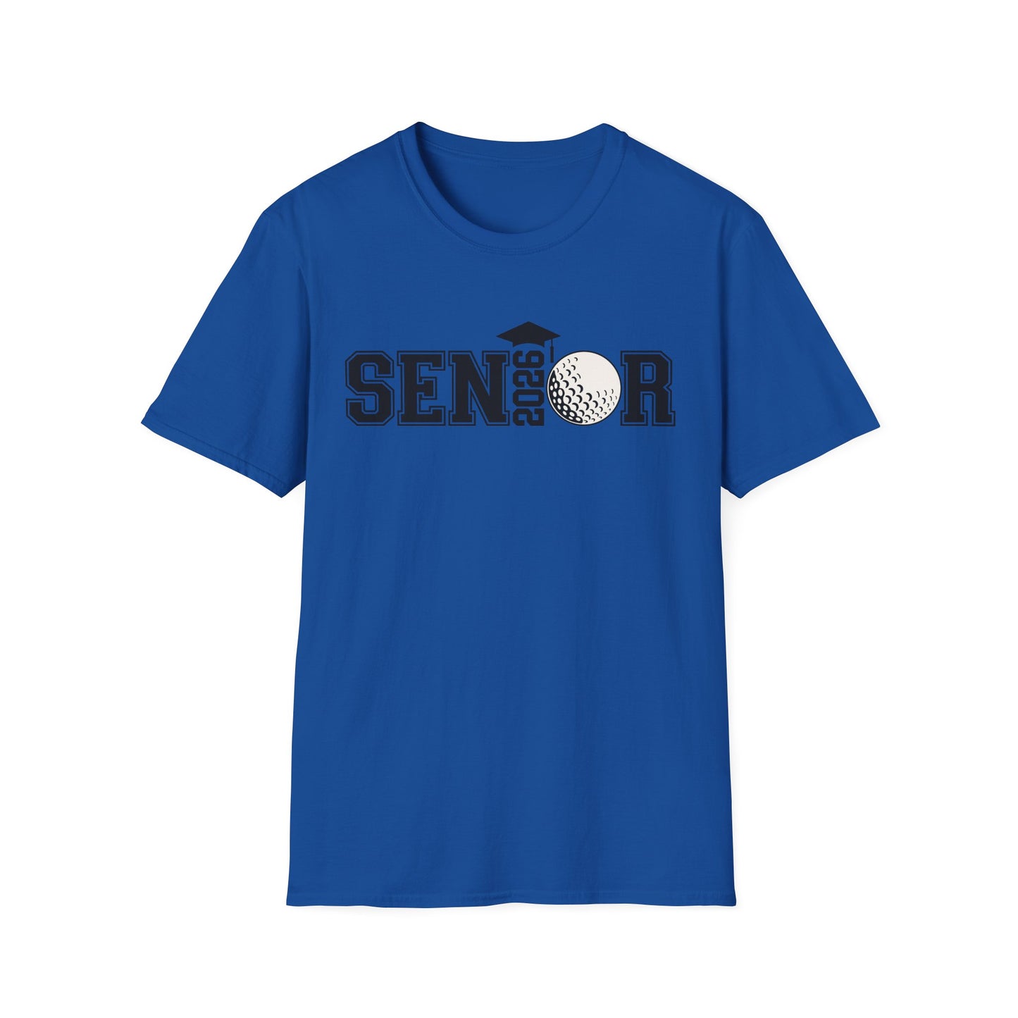 Senior Golf 2026 Unisex T-Shirt – Graduation Tee, Senior Shirt, Gift for Graduates, Class of 2026 Merchandise, Cool Casual Wear