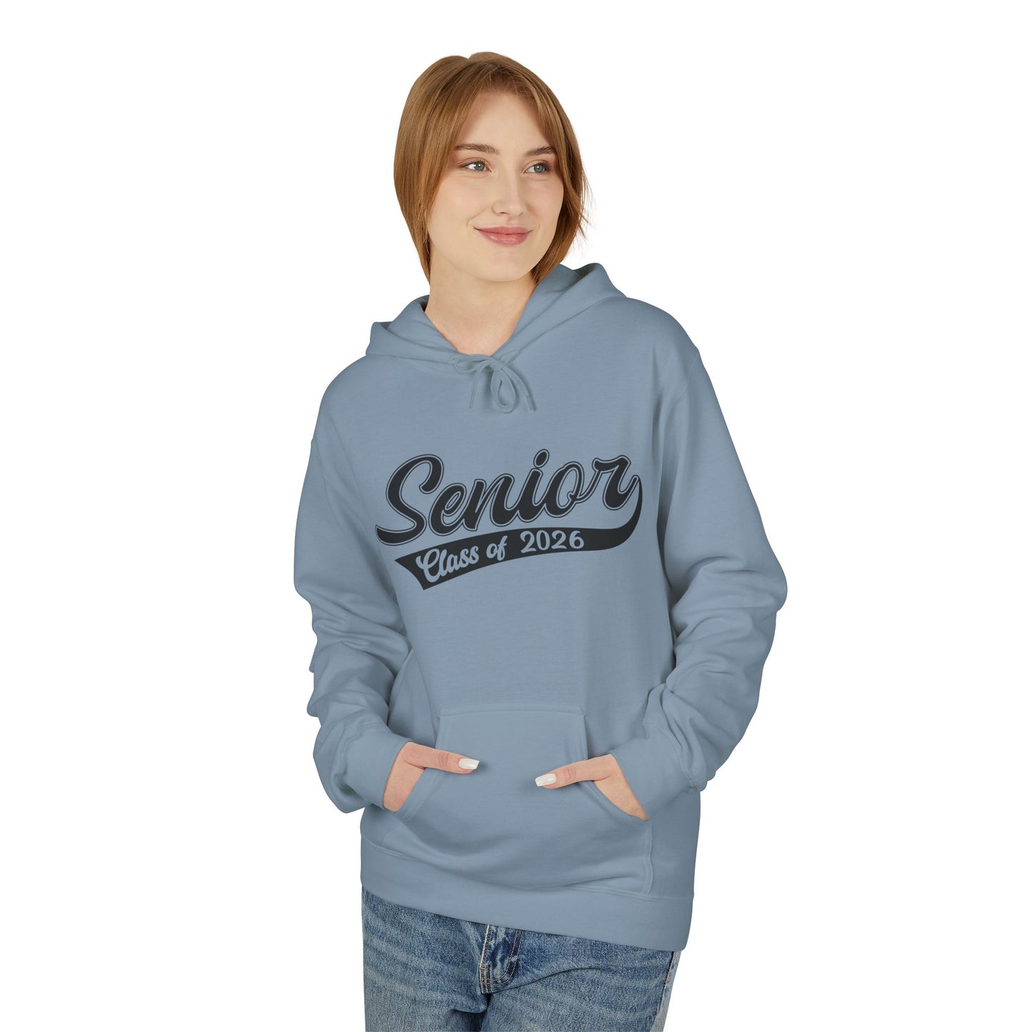 Class of 2026 Senior Hoodie | Unisex Midweight Fleece | Graduation Gift | College Bound | Class Spirit Wear, Trendy Graduation Apparel