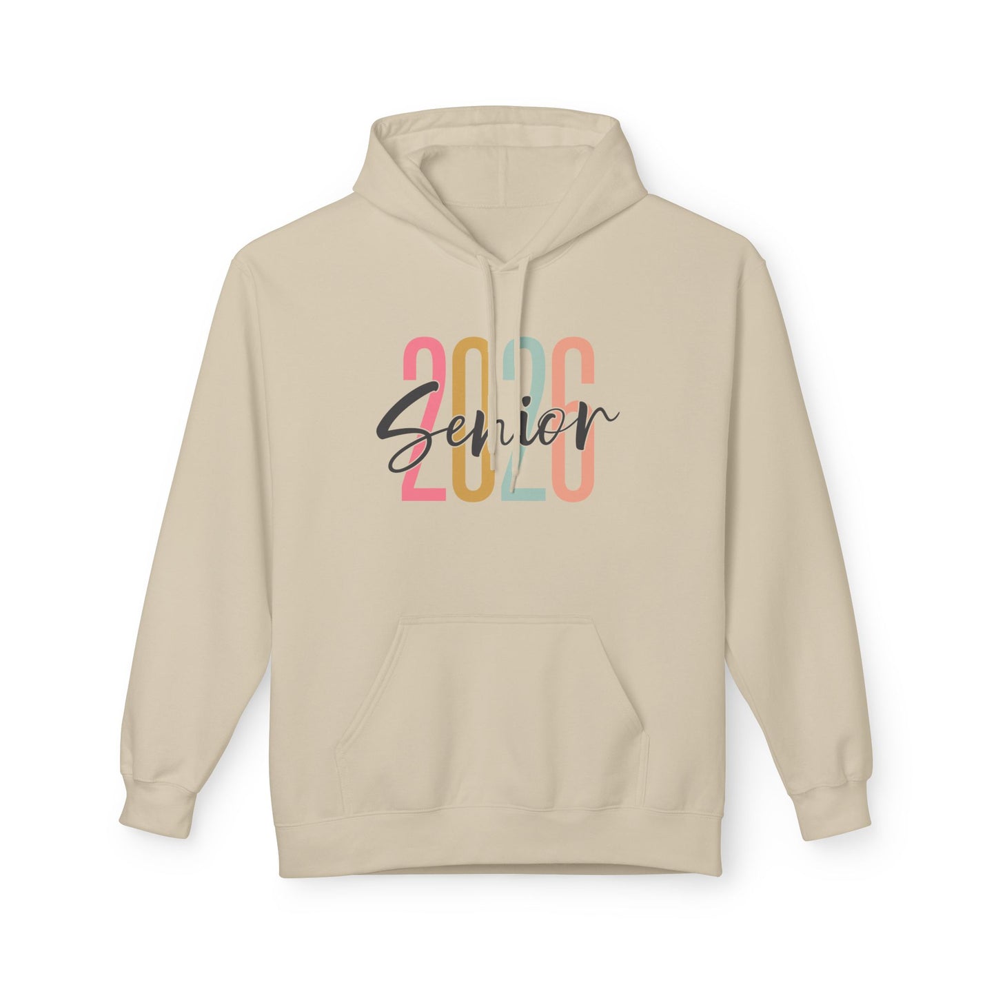 Class of 2026 Senior Hoodie, Graduation Gift, Unisex Fleece Sweatshirt, Cozy Senior Apparel, Perfect for Celebrations