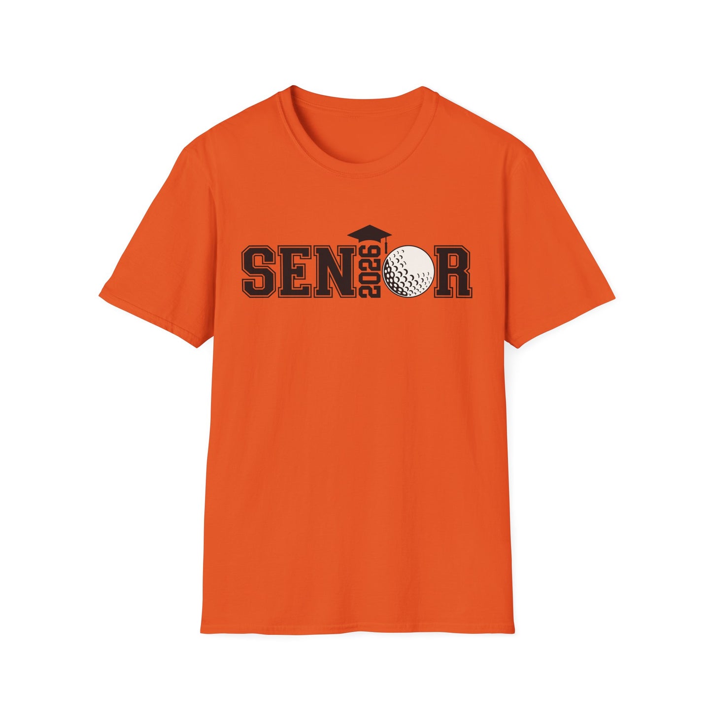 Senior Golf 2026 Unisex T-Shirt – Graduation Tee, Senior Shirt, Gift for Graduates, Class of 2026 Merchandise, Cool Casual Wear
