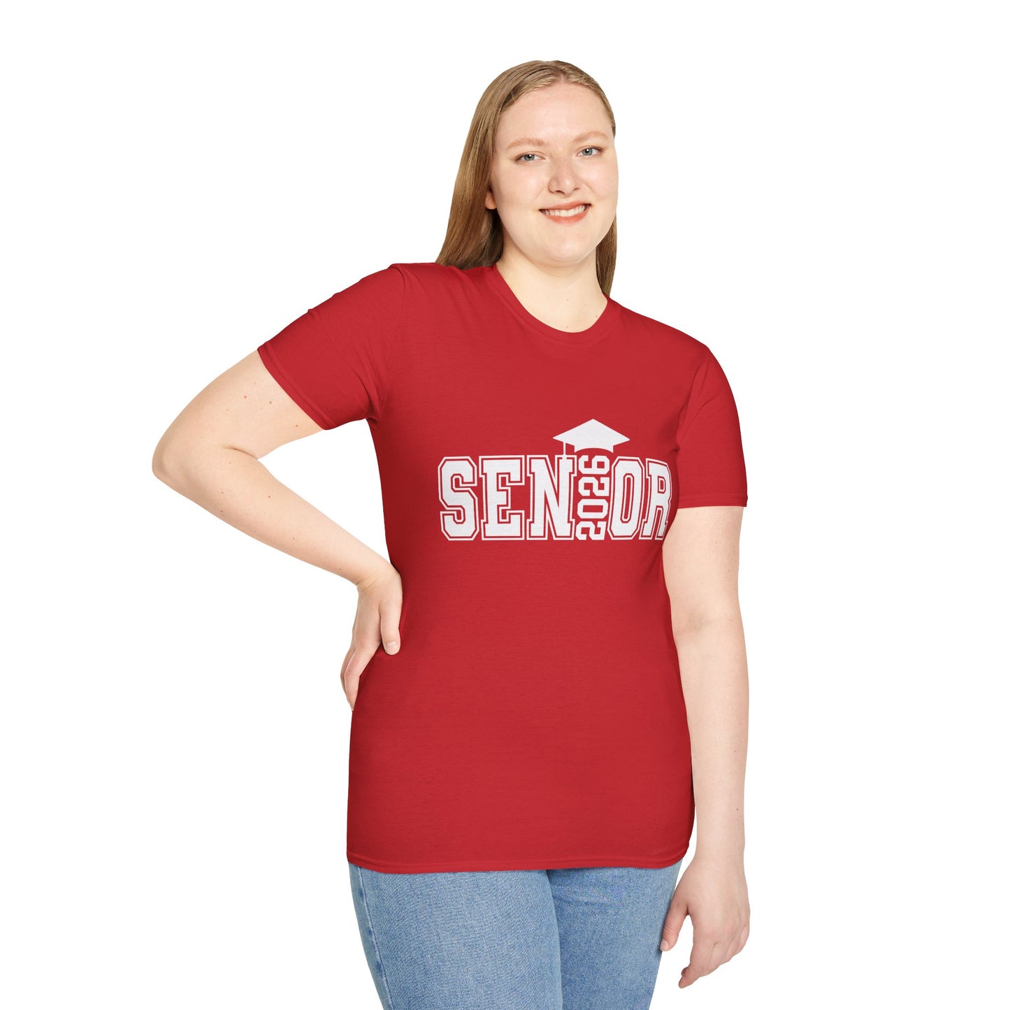 Class of 2026 Senior T-Shirt, Graduation Tee, Unisex Softstyle Shirt for Graduates, Perfect for Parties and Celebrations, Gift for Seniors