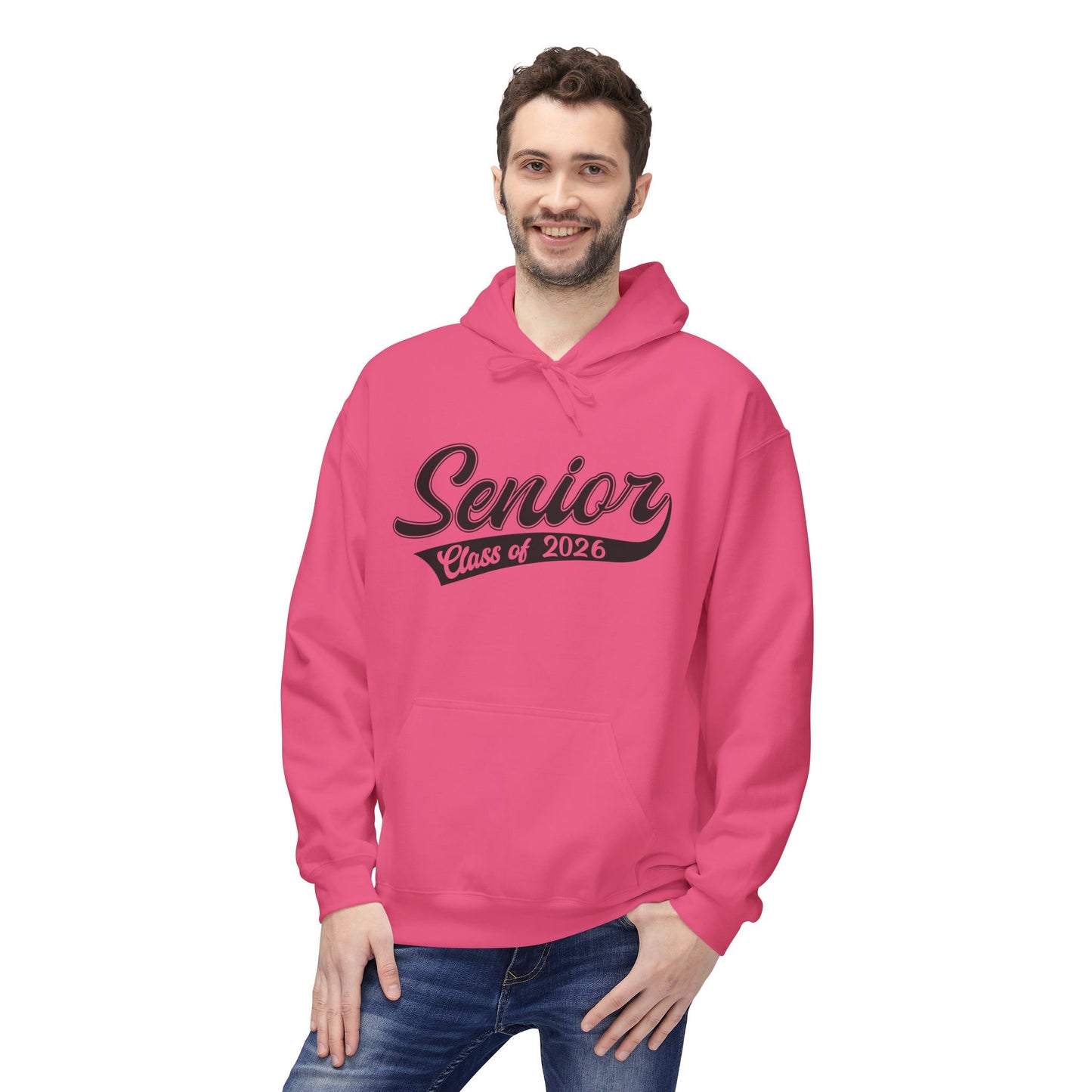 Class of 2026 Senior Hoodie | Unisex Midweight Fleece | Graduation Gift | College Bound | Class Spirit Wear, Trendy Graduation Apparel