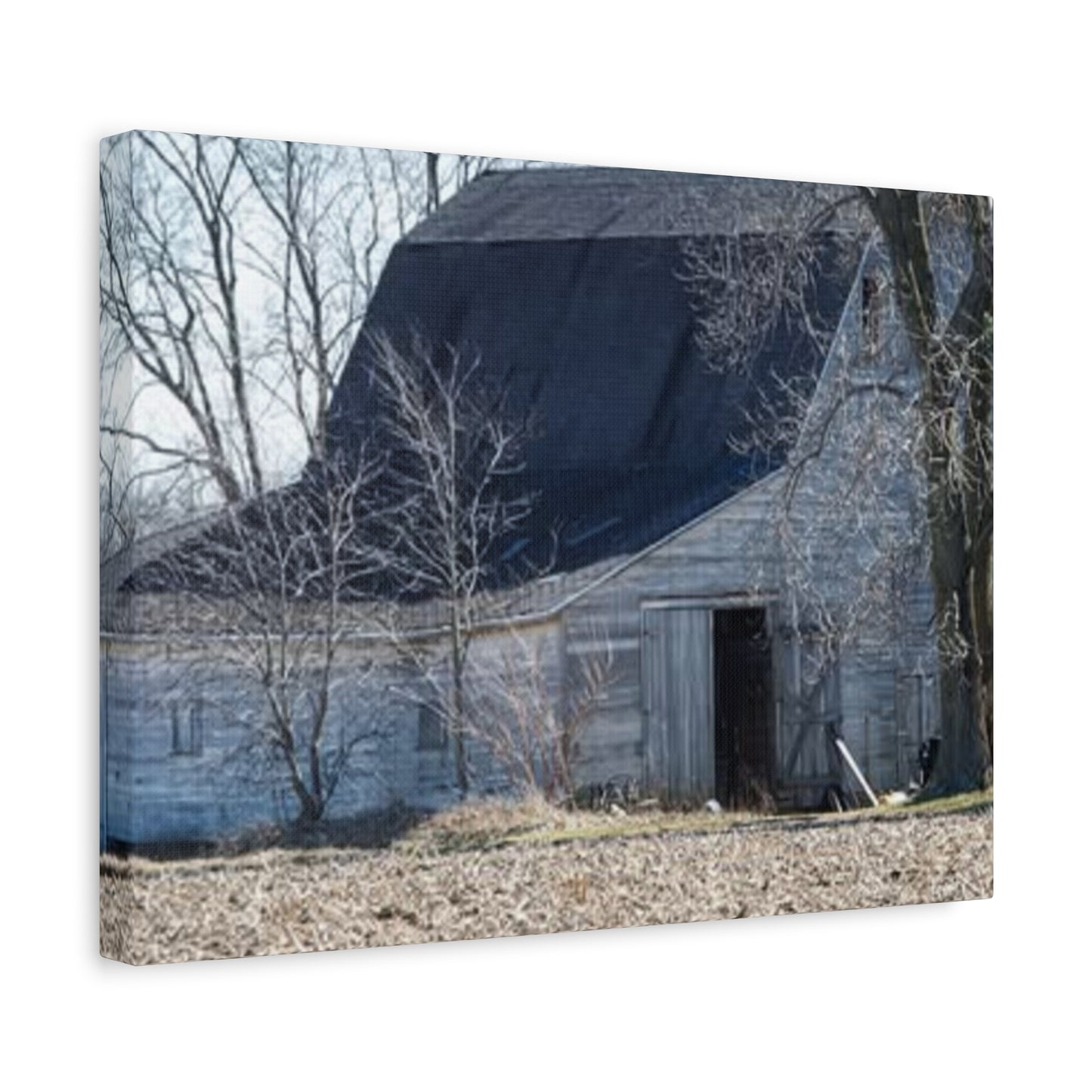 Rustic Barn Canvas Wall Art, Barn Decor, Country Home Decor, Farmhouse Wall Art, Rustic Home Decoration