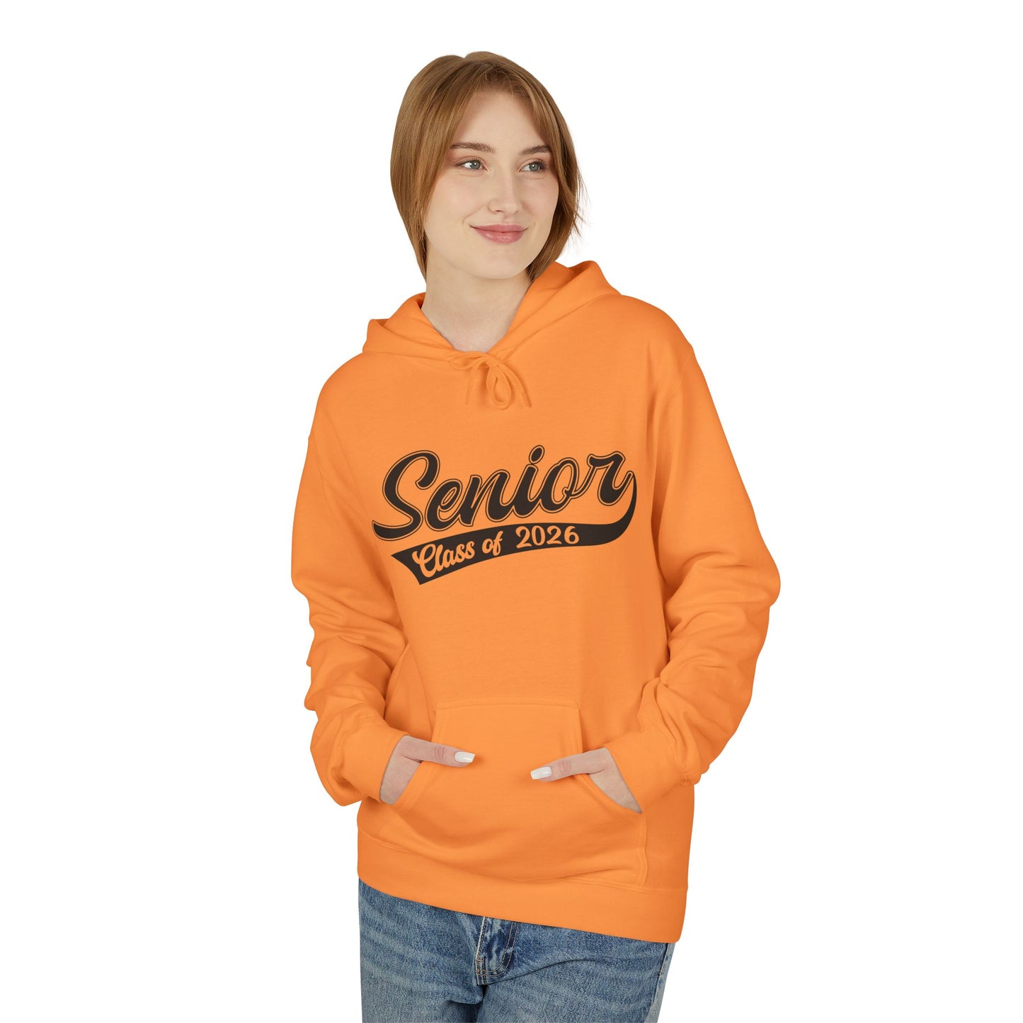 Class of 2026 Senior Hoodie | Unisex Midweight Fleece | Graduation Gift | College Bound | Class Spirit Wear, Trendy Graduation Apparel