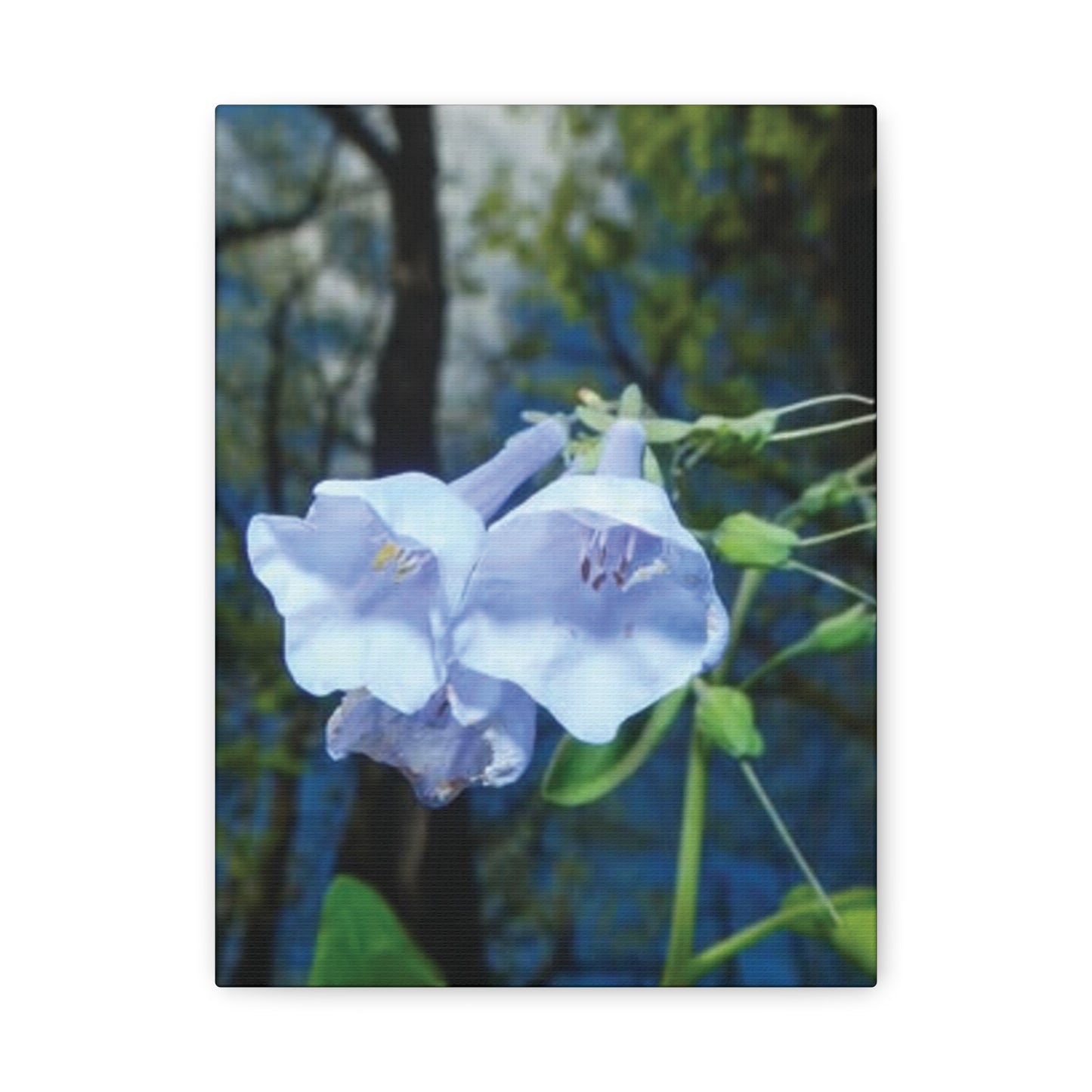 Floral Canvas Wall Art Print, Nature Decor, Gift for Flower Lovers, Home Decoration, Botanical Artwork