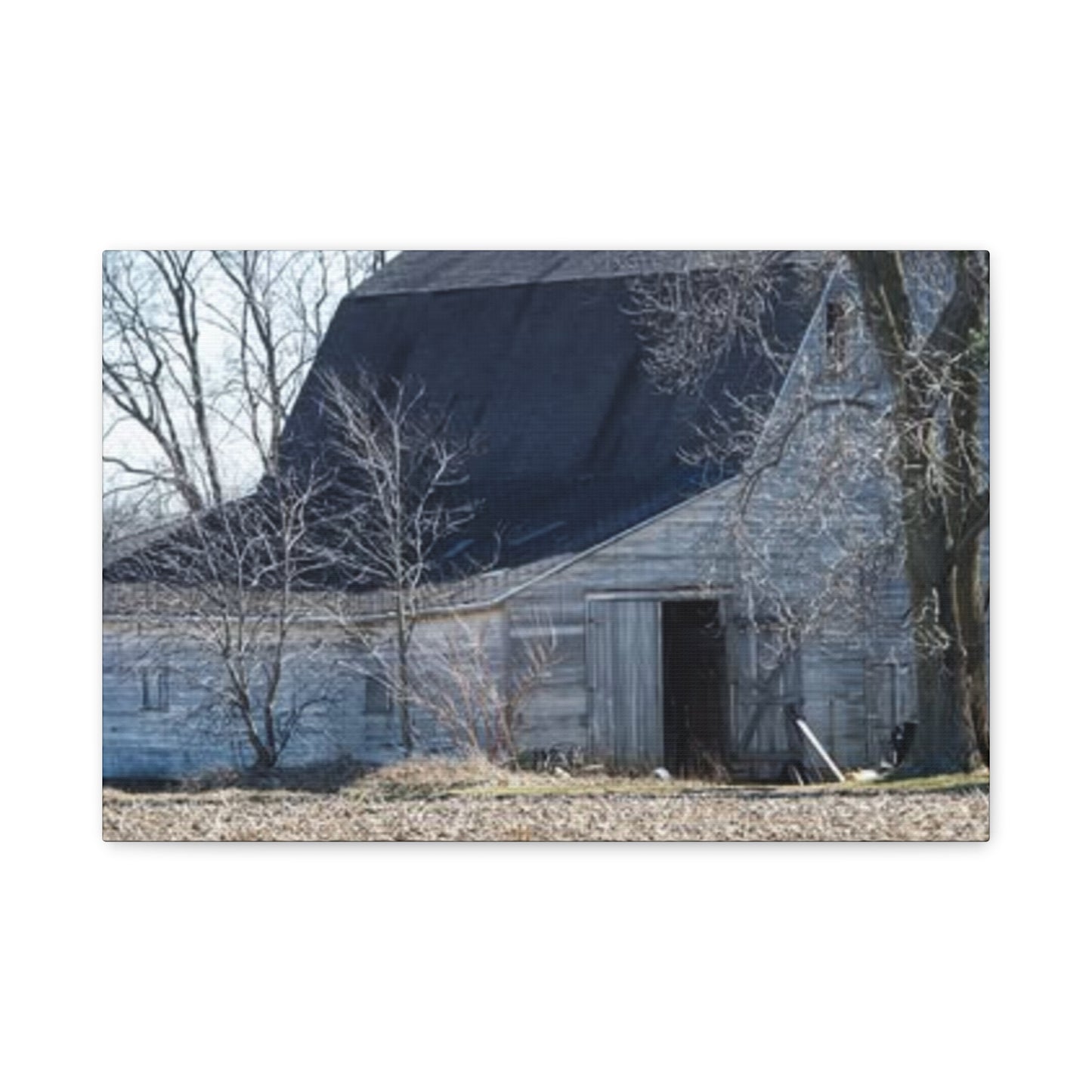 Rustic Barn Canvas Wall Art, Barn Decor, Country Home Decor, Farmhouse Wall Art, Rustic Home Decoration
