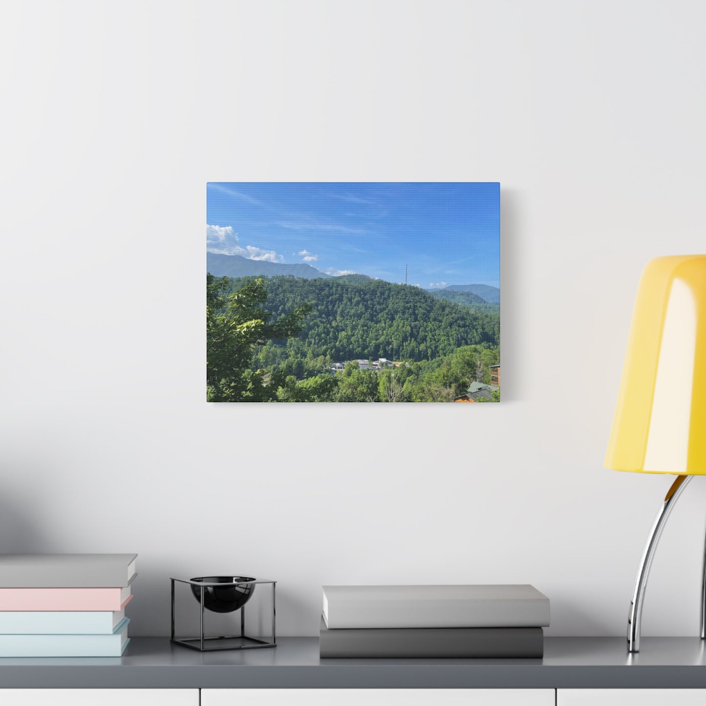 Scenic Matte Canvas Wall Art, Nature Decor, Mountain Landscape, Home Gallery, Gift Idea, Wall Decor