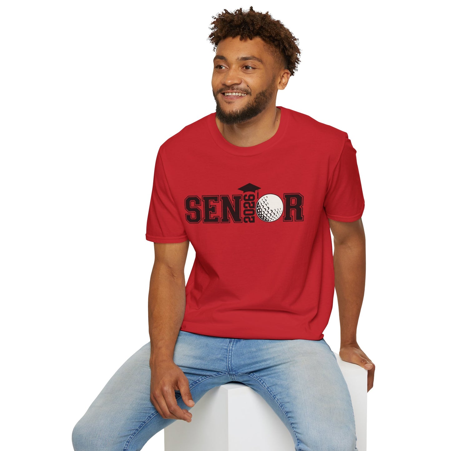 Senior Golf 2026 Unisex T-Shirt – Graduation Tee, Senior Shirt, Gift for Graduates, Class of 2026 Merchandise, Cool Casual Wear