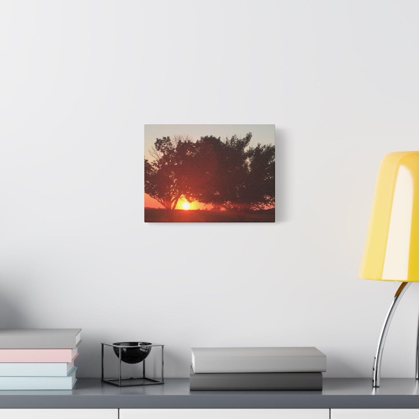 Sunset Serenity Canvas Wall Art, Relaxing Home Decor, Nature Print, Gift for Nature Lovers, Sunset Aesthetic, Art for Living Room