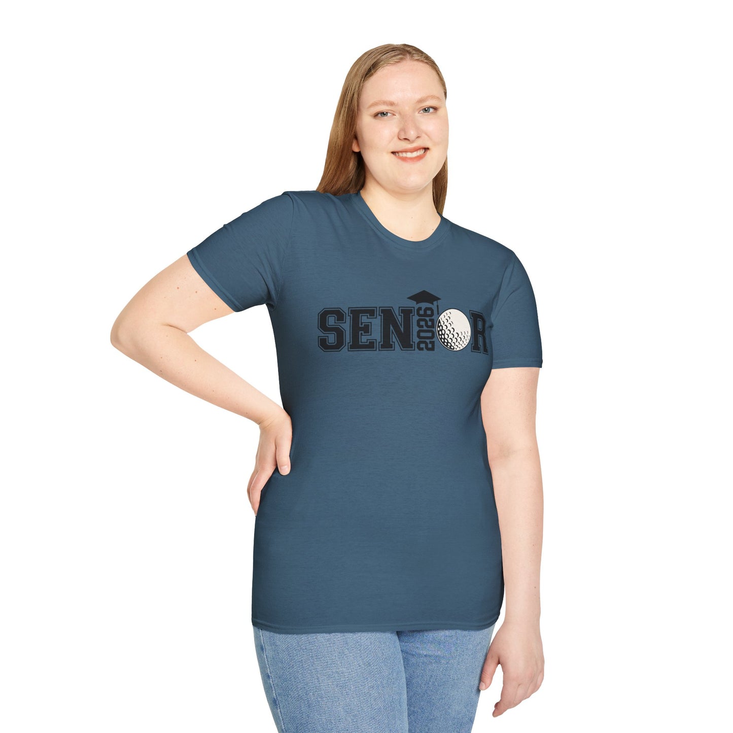 Senior Golf 2026 Unisex T-Shirt – Graduation Tee, Senior Shirt, Gift for Graduates, Class of 2026 Merchandise, Cool Casual Wear