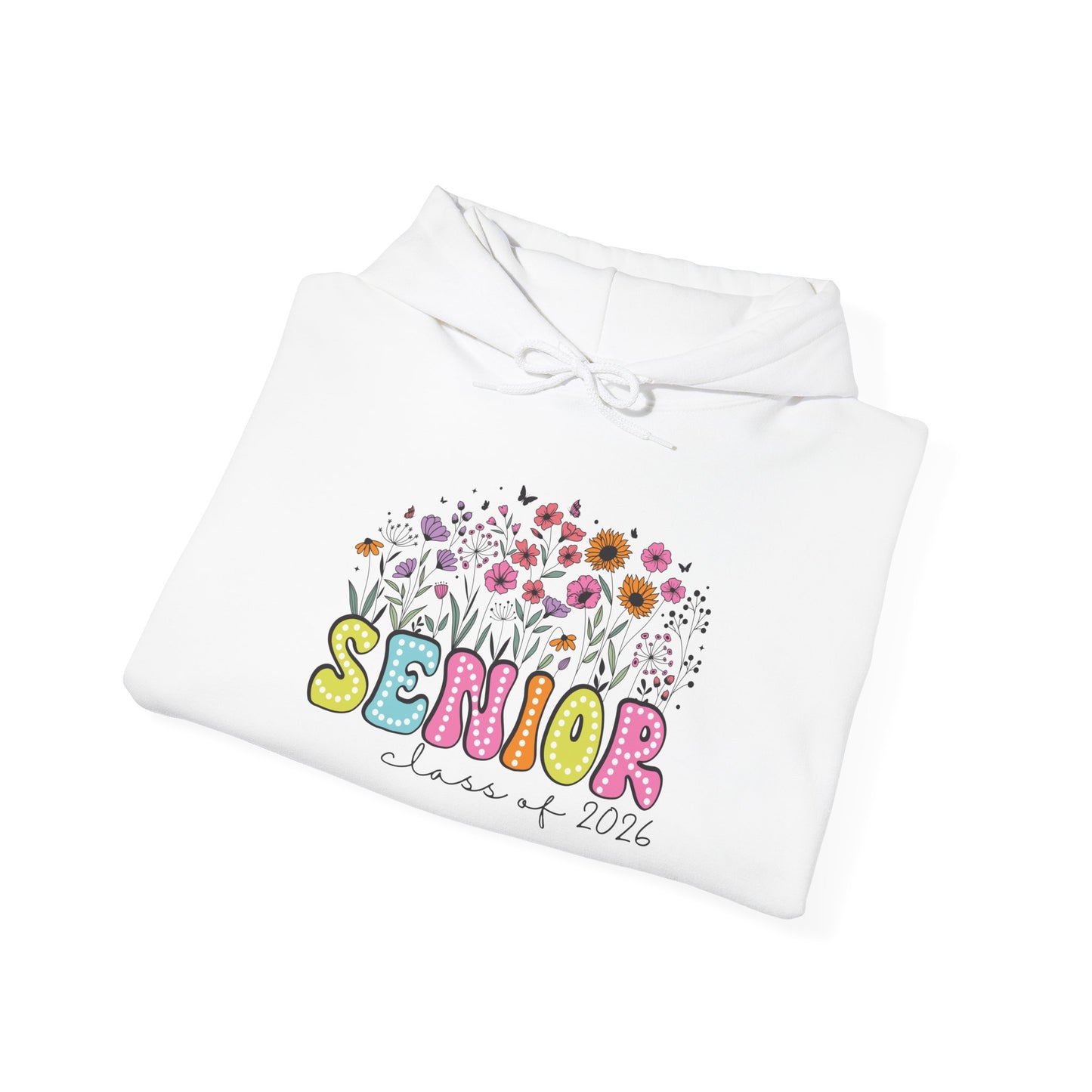 Senior 2026 Floral Design Sweatshirt