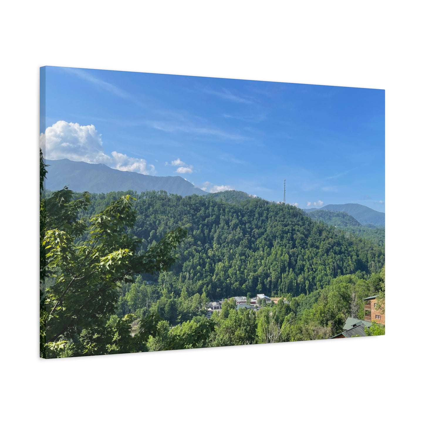 Scenic Matte Canvas Wall Art, Nature Decor, Mountain Landscape, Home Gallery, Gift Idea, Wall Decor