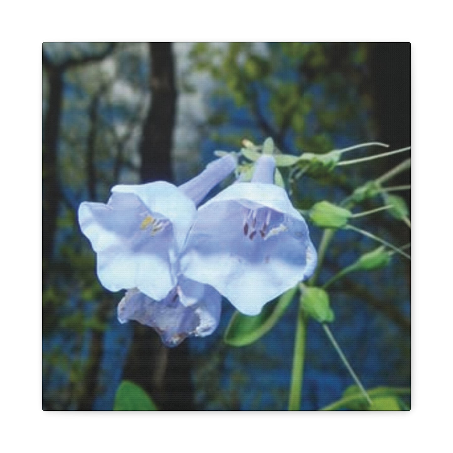Floral Canvas Wall Art Print, Nature Decor, Gift for Flower Lovers, Home Decoration, Botanical Artwork