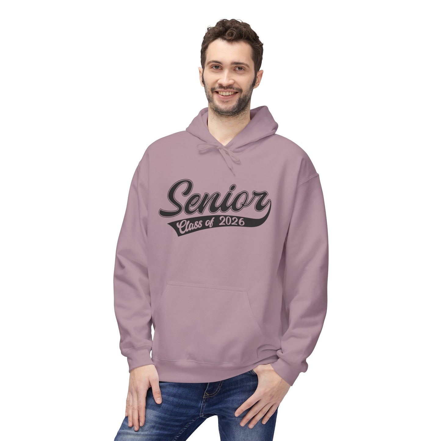Class of 2026 Senior Hoodie | Unisex Midweight Fleece | Graduation Gift | College Bound | Class Spirit Wear, Trendy Graduation Apparel