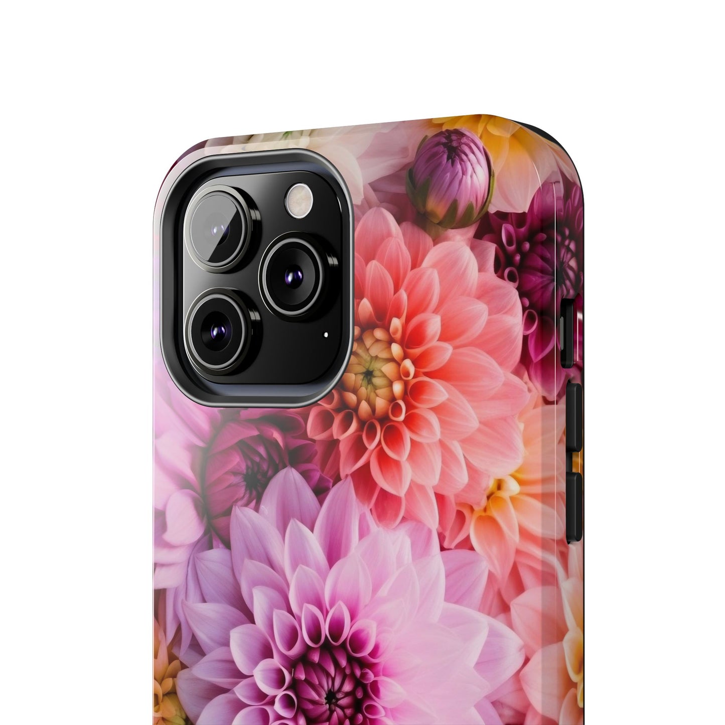 Floral Tough Phone Cases, Durable Phone Cover, Flower Print Case, Gift for Her, Spring Accessories, Custom Phone Case