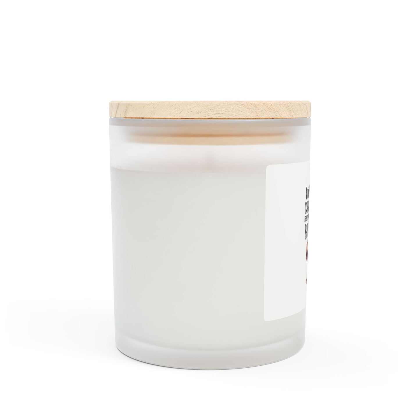 Frosted Glass Candle, 11oz