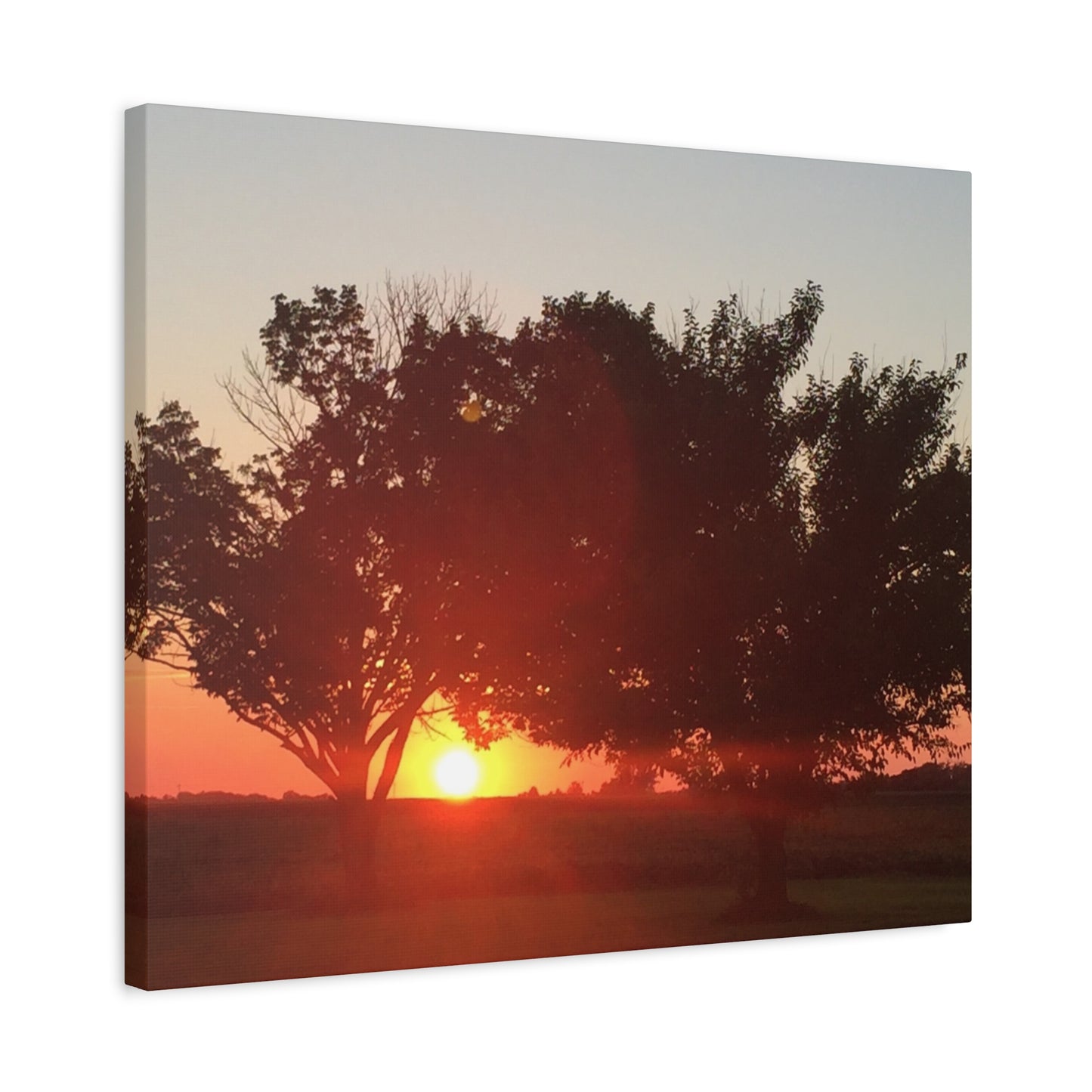 Sunset Serenity Canvas Wall Art, Relaxing Home Decor, Nature Print, Gift for Nature Lovers, Sunset Aesthetic, Art for Living Room