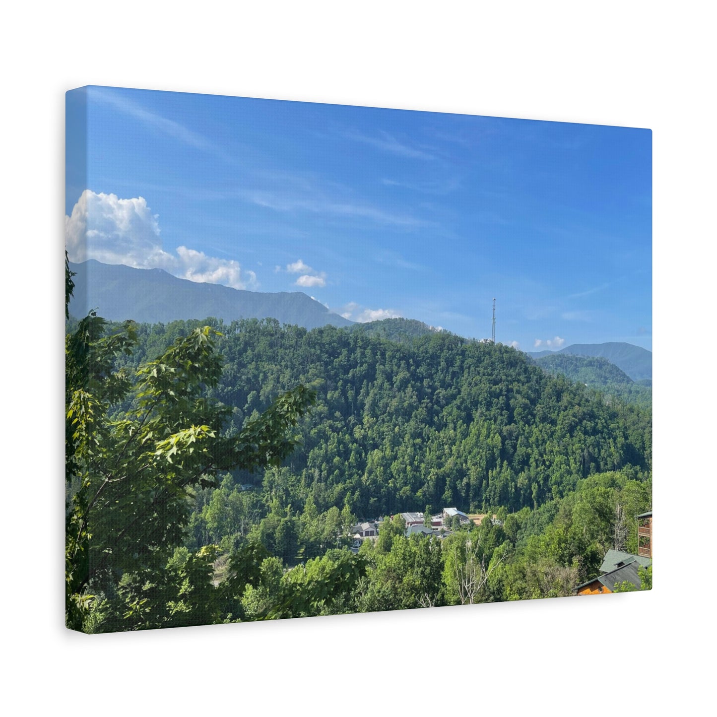 Scenic Matte Canvas Wall Art, Nature Decor, Mountain Landscape, Home Gallery, Gift Idea, Wall Decor