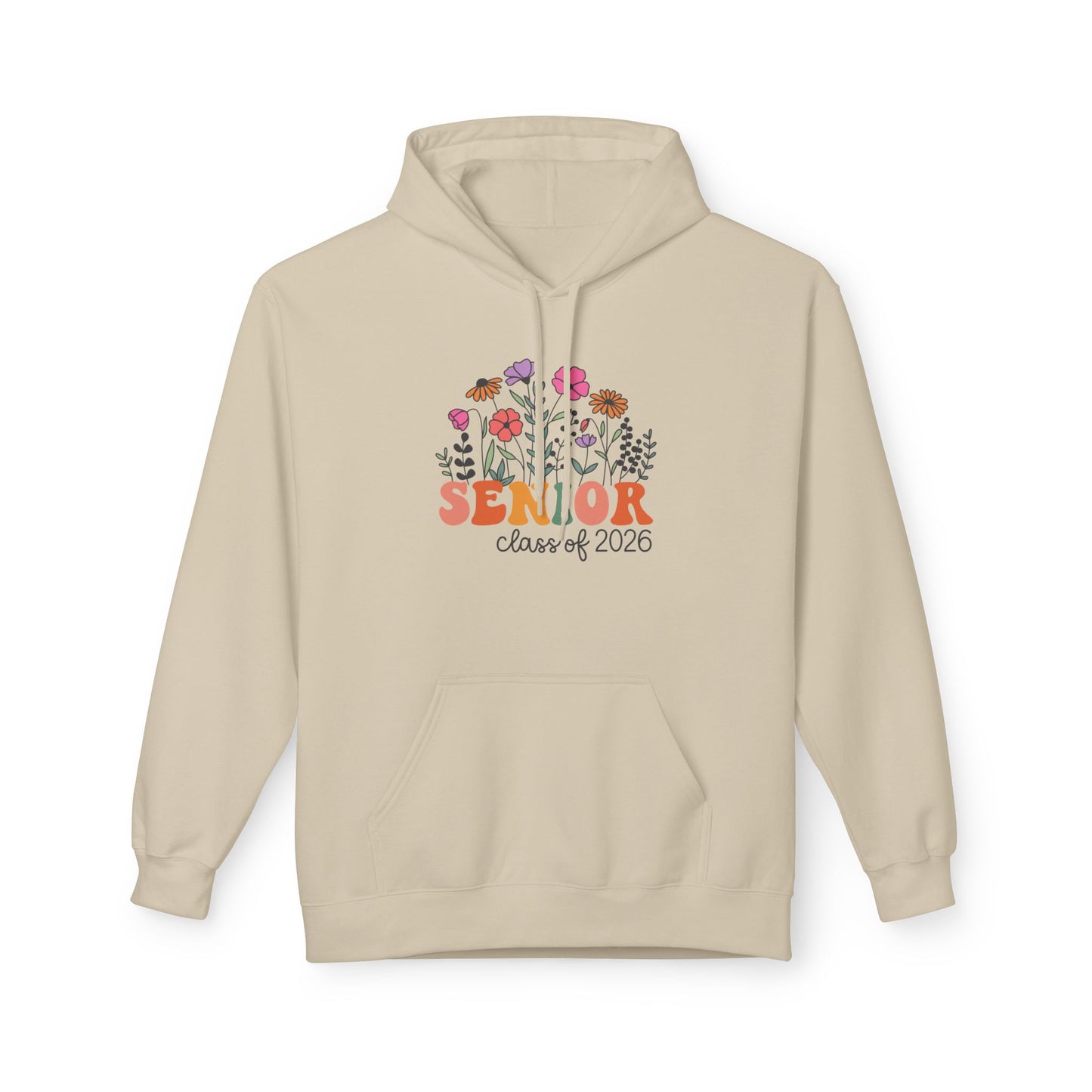 Graduation Senior Fleece Hoodie | Class of 2026 Sweatshirt | Unisex Comfort | Gift for Graduates | Senior Year Celebration