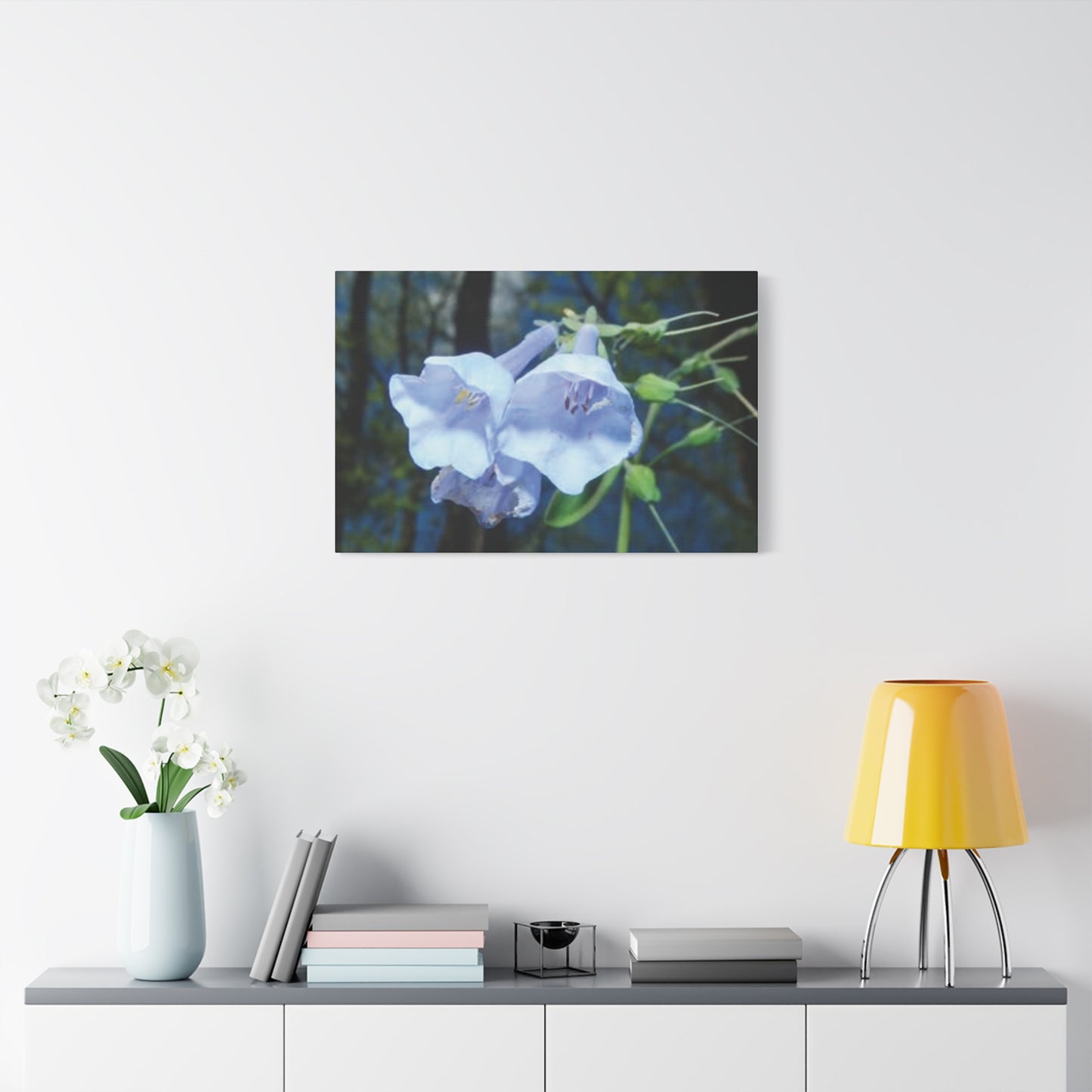 Floral Canvas Wall Art Print, Nature Decor, Gift for Flower Lovers, Home Decoration, Botanical Artwork