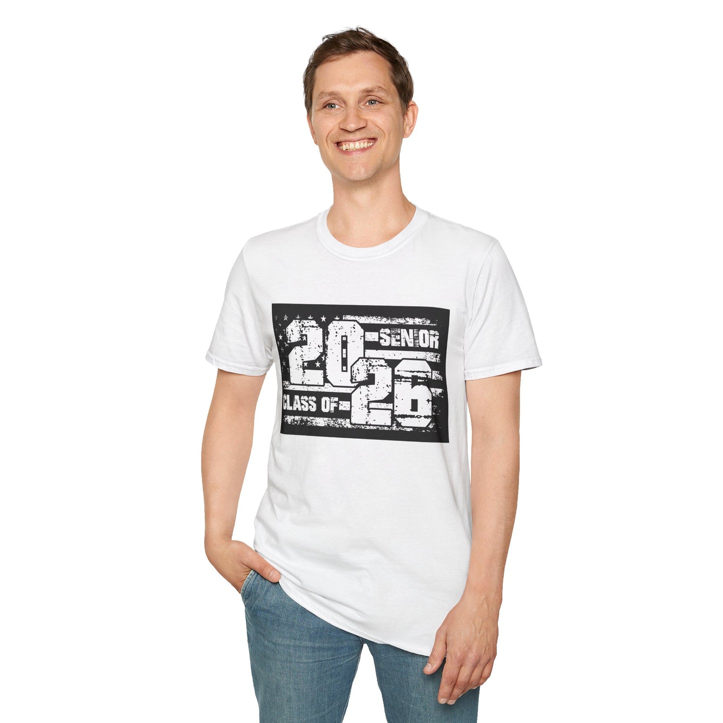 2026 Senior Class Unisex Softstyle T-Shirt - Graduation Celebration Tee