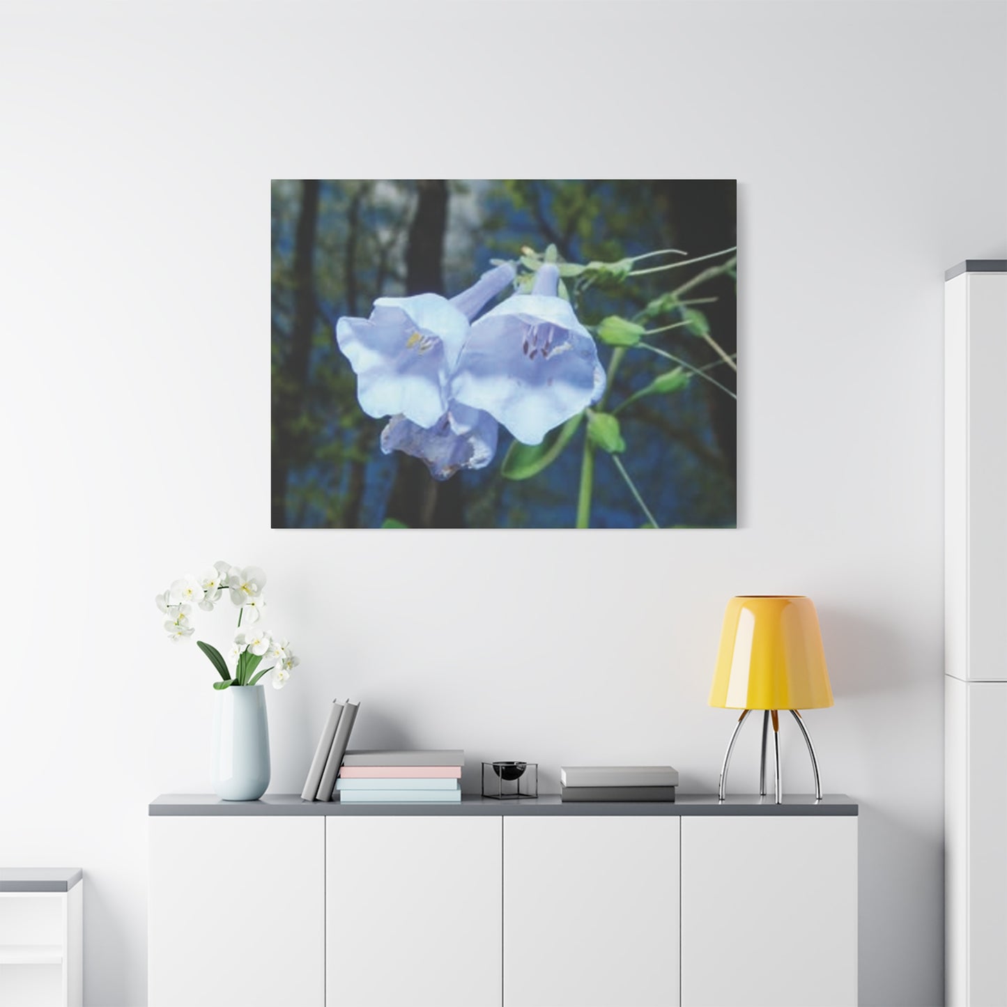 Floral Canvas Wall Art Print, Nature Decor, Gift for Flower Lovers, Home Decoration, Botanical Artwork
