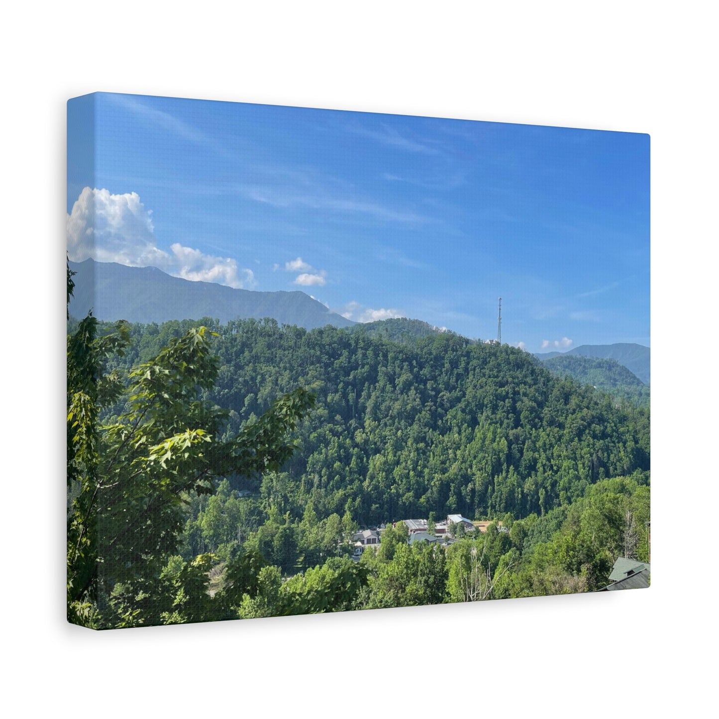 Scenic Matte Canvas Wall Art, Nature Decor, Mountain Landscape, Home Gallery, Gift Idea, Wall Decor