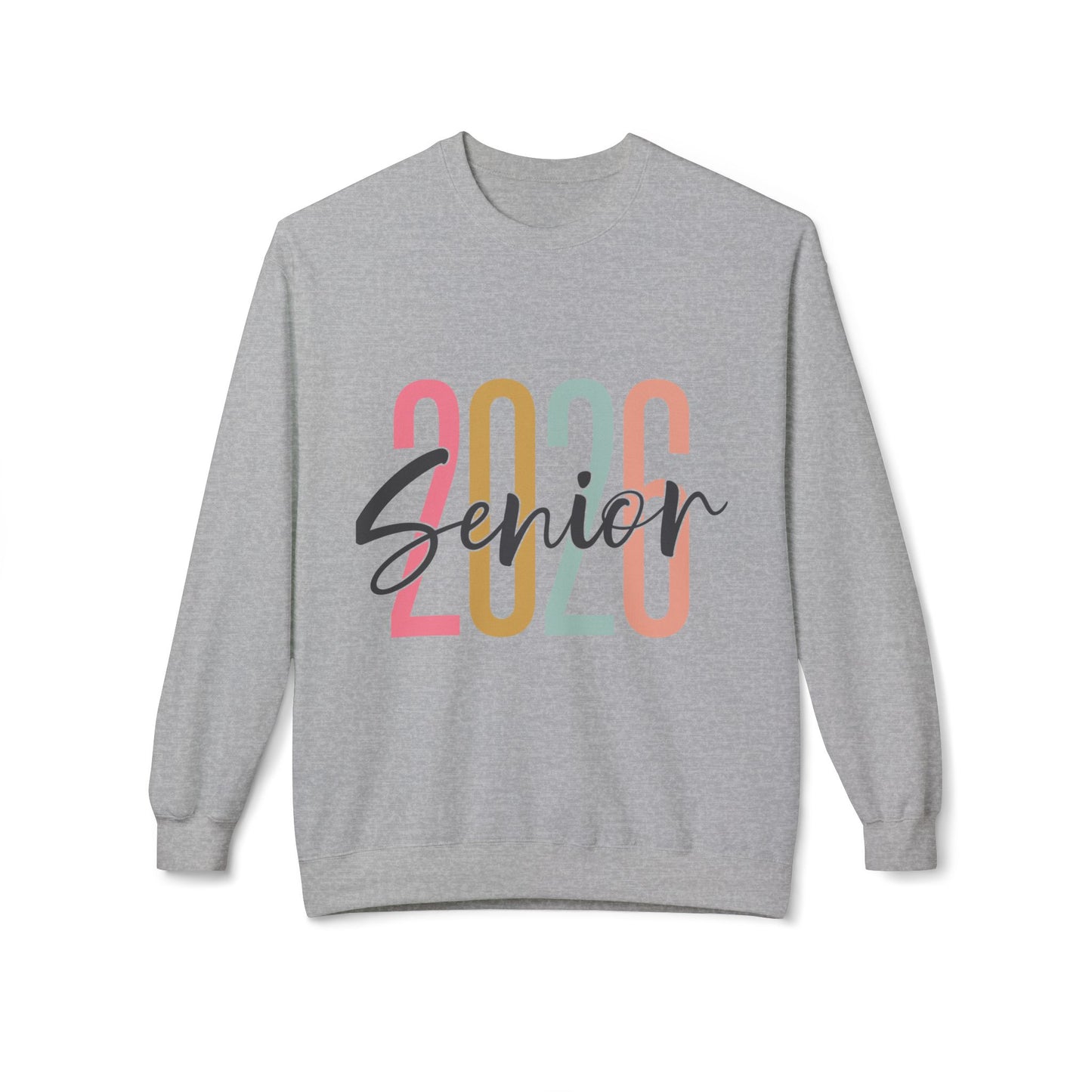 Senior 2026 Crewneck Sweatshirt, Graduation Gift, Unisex Sweatshirt, Class of 2026 Apparel, Cozy Casual Wear, High School Senior