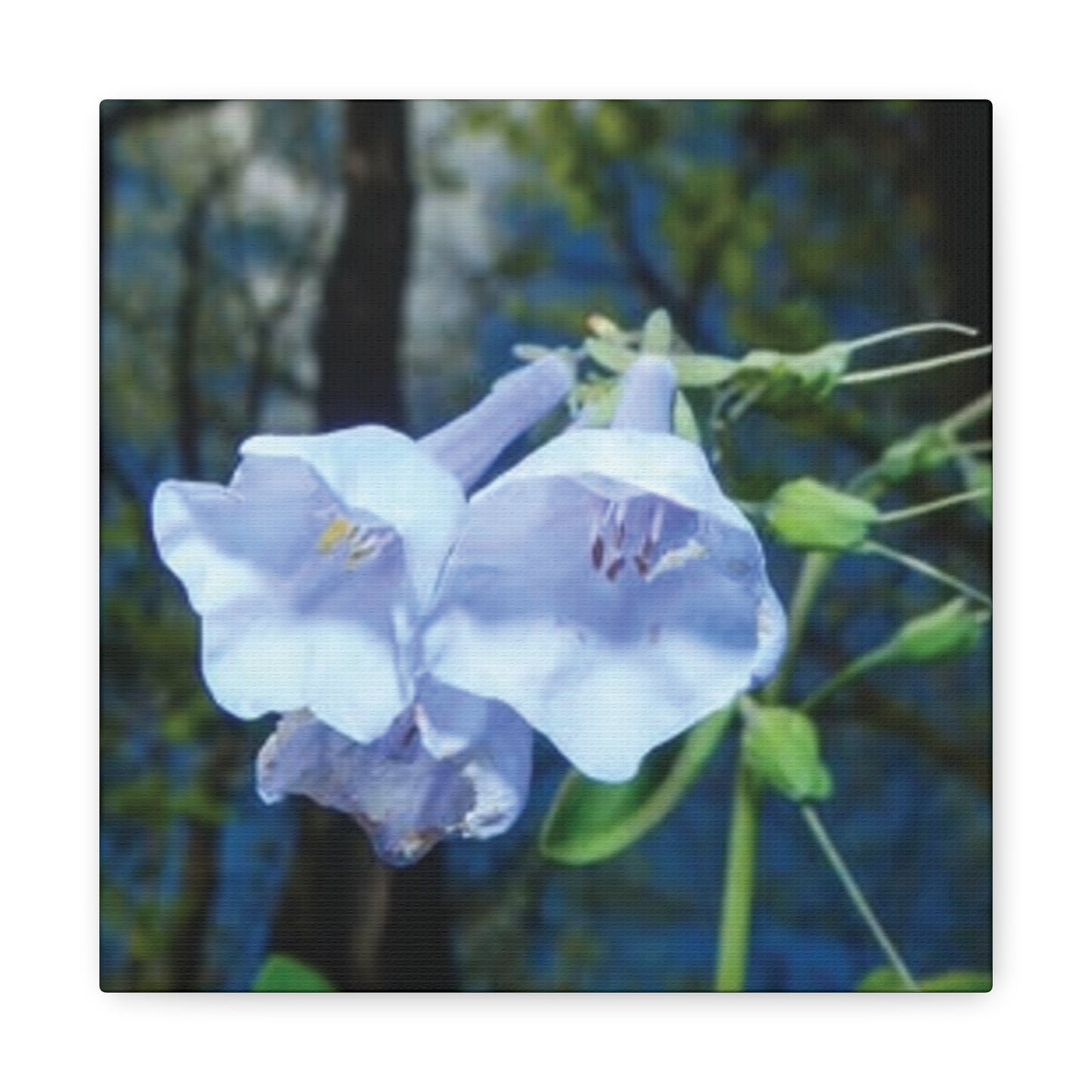 Floral Canvas Wall Art Print, Nature Decor, Gift for Flower Lovers, Home Decoration, Botanical Artwork