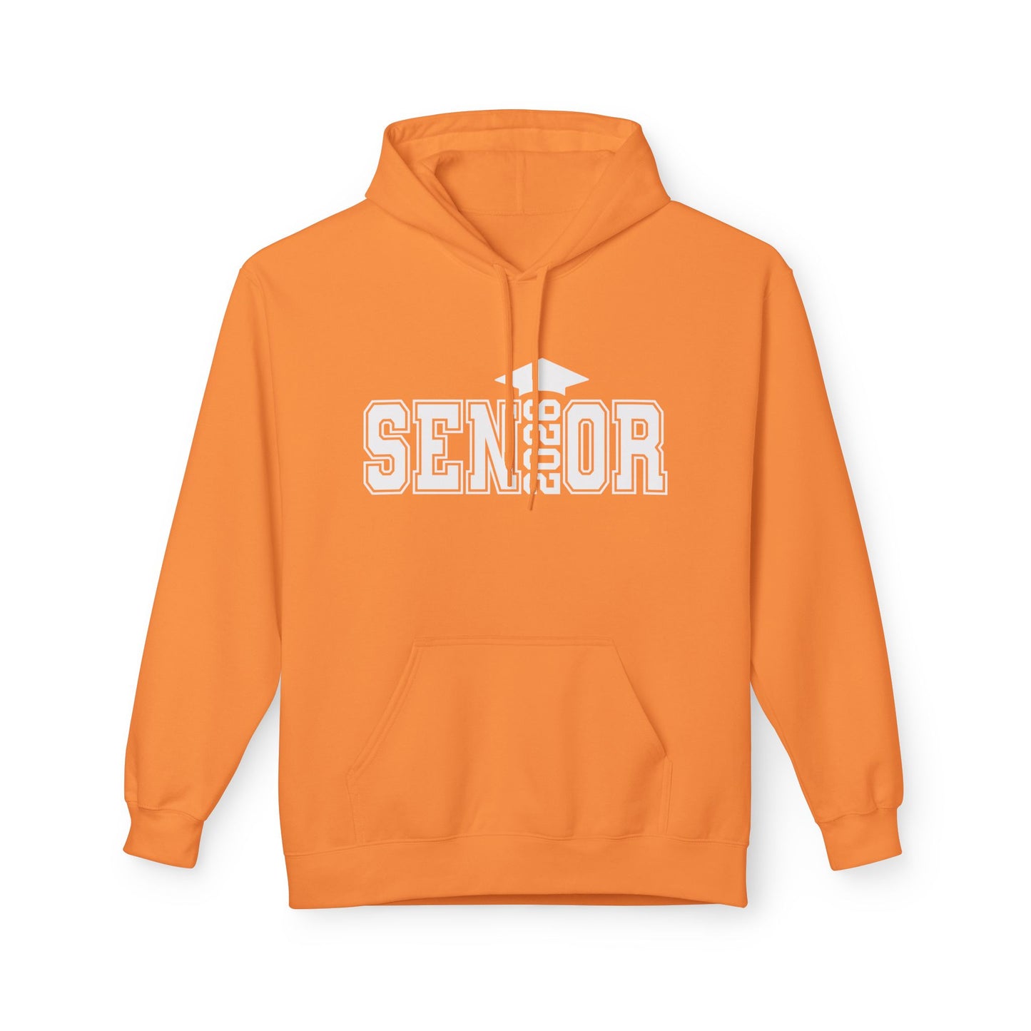 Senior Fleece Hoodie, Cozy Graduation Gift, Class of 2024 Sweatshirt, Unisex Hoodie, Senior Spirit Wear, Comfortable Casual Wear