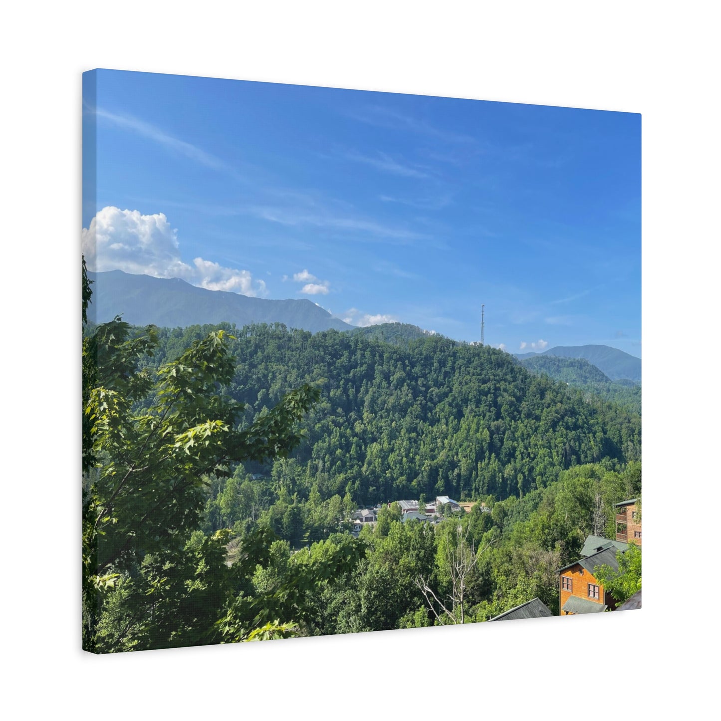 Scenic Matte Canvas Wall Art, Nature Decor, Mountain Landscape, Home Gallery, Gift Idea, Wall Decor
