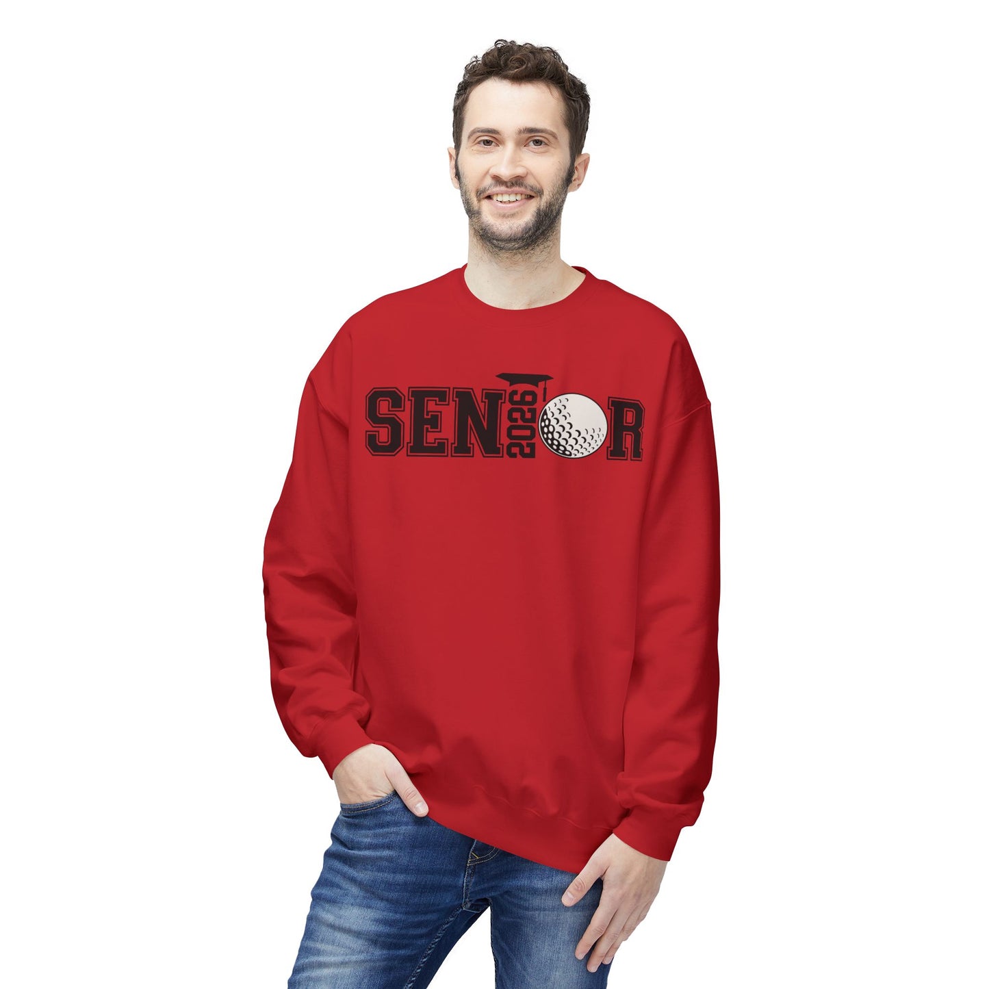 Class of 2026 Golf Sweatshirt, Graduation Gift, Senior Sweatshirt, Unisex Crewneck, Sports Apparel, College Bound Sweatshirt