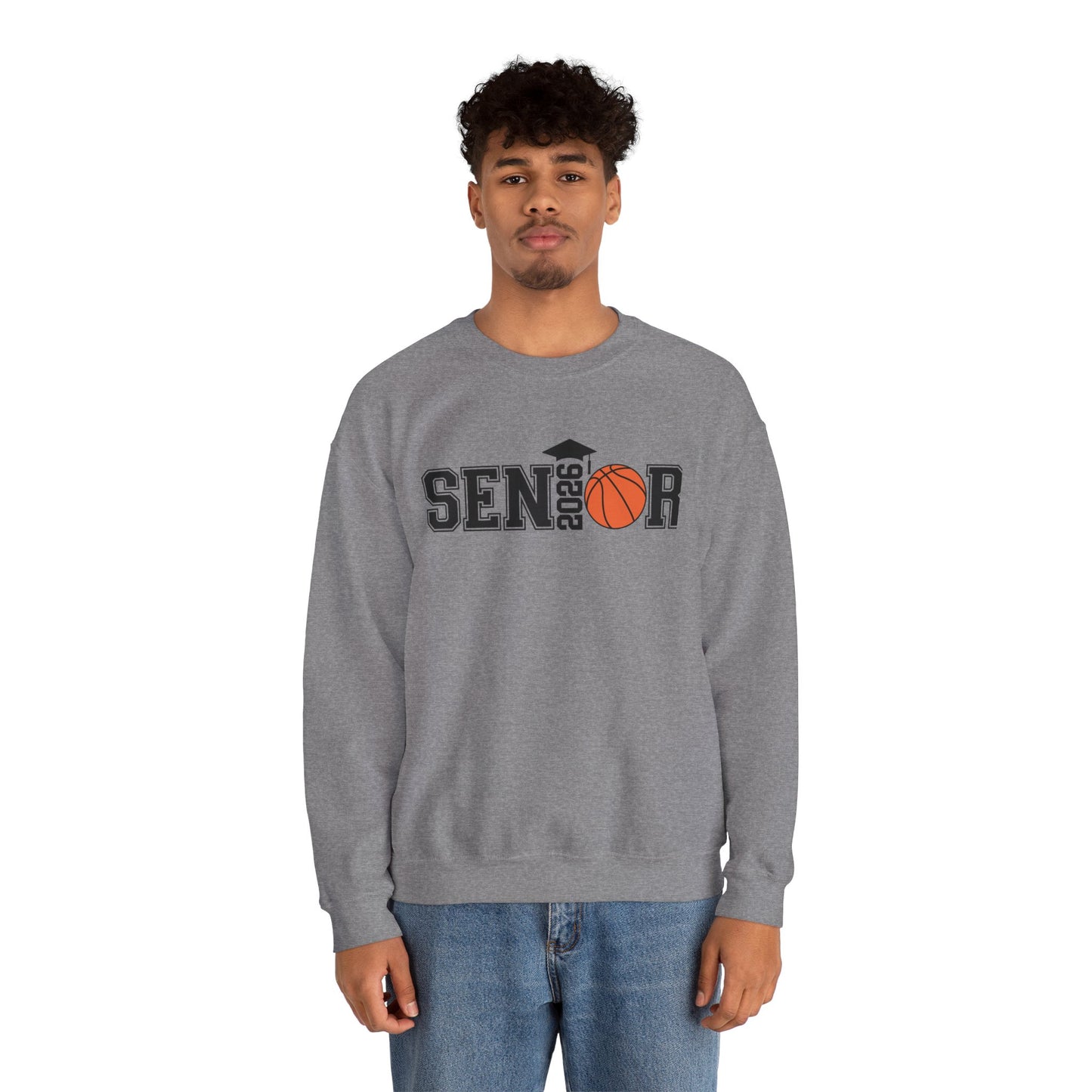 Senior Basketball 2026, Crewneck Sweatshirt