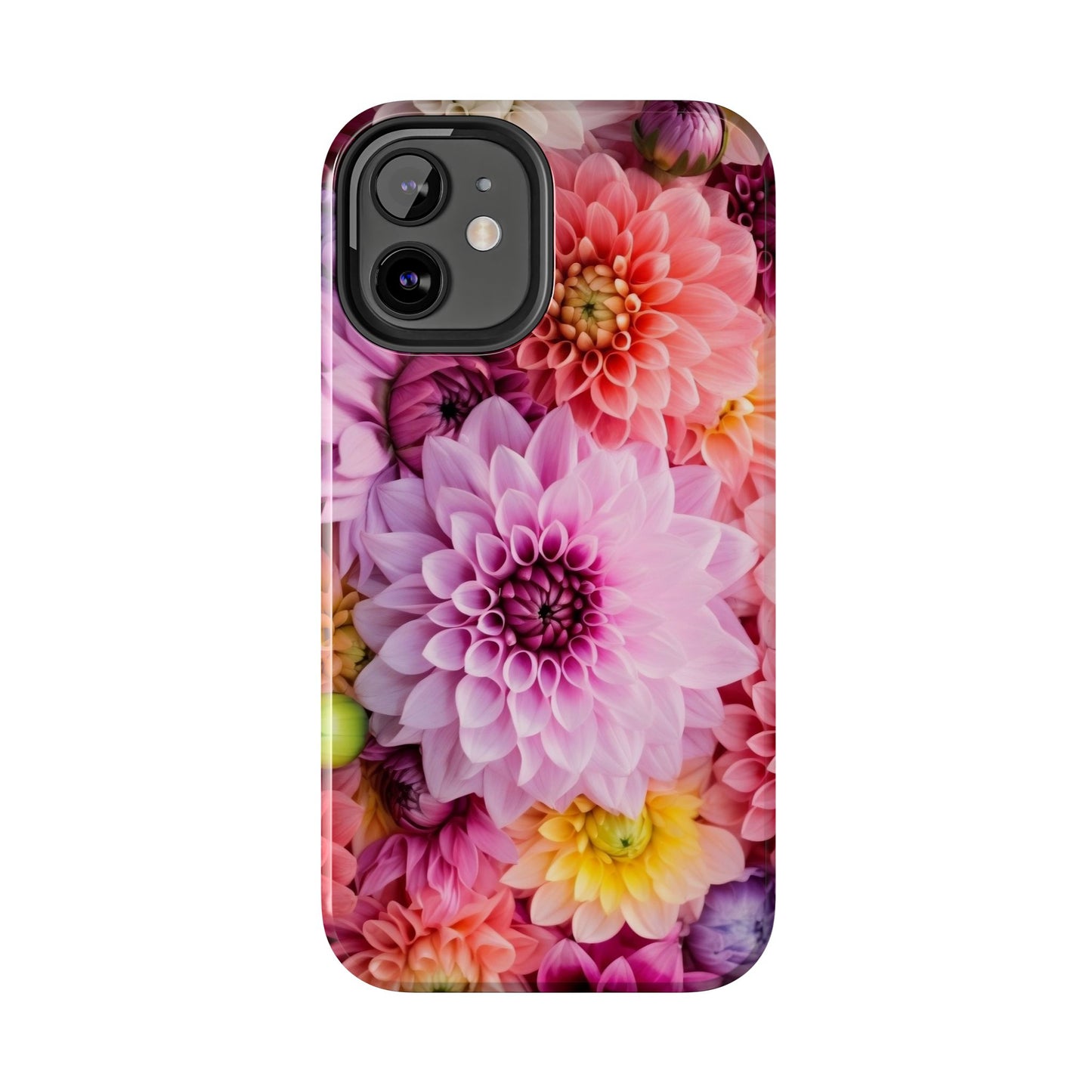 Floral Tough Phone Cases, Durable Phone Cover, Flower Print Case, Gift for Her, Spring Accessories, Custom Phone Case