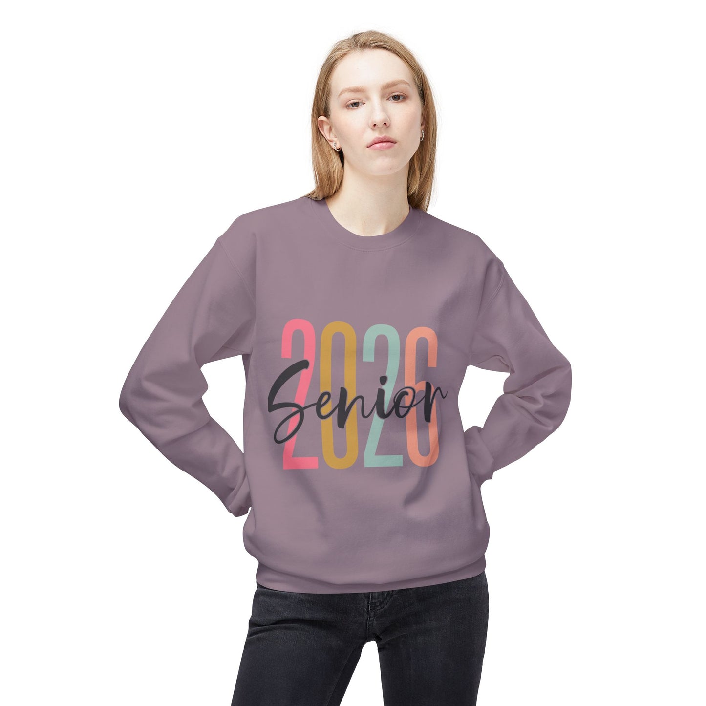 Senior 2026 Crewneck Sweatshirt, Graduation Gift, Unisex Sweatshirt, Class of 2026 Apparel, Cozy Casual Wear, High School Senior