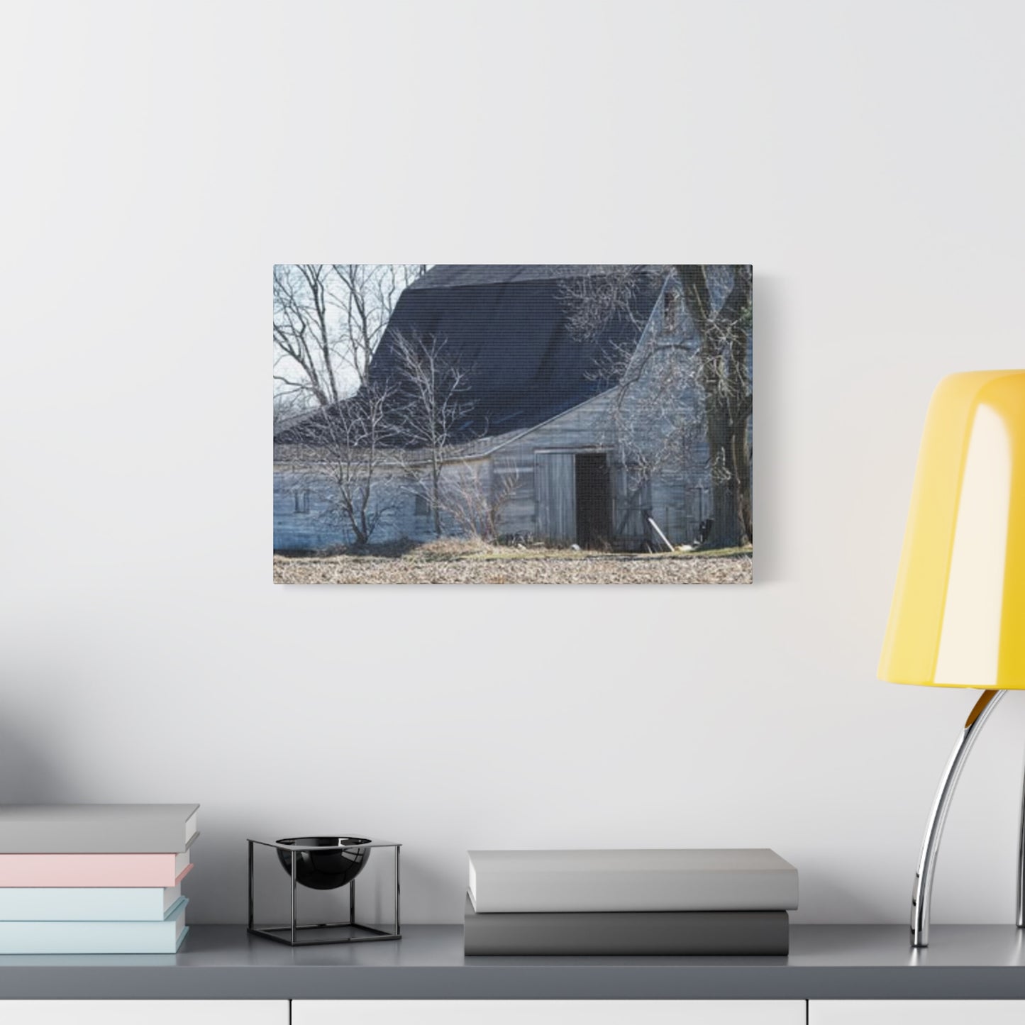 Rustic Barn Canvas Wall Art, Barn Decor, Country Home Decor, Farmhouse Wall Art, Rustic Home Decoration